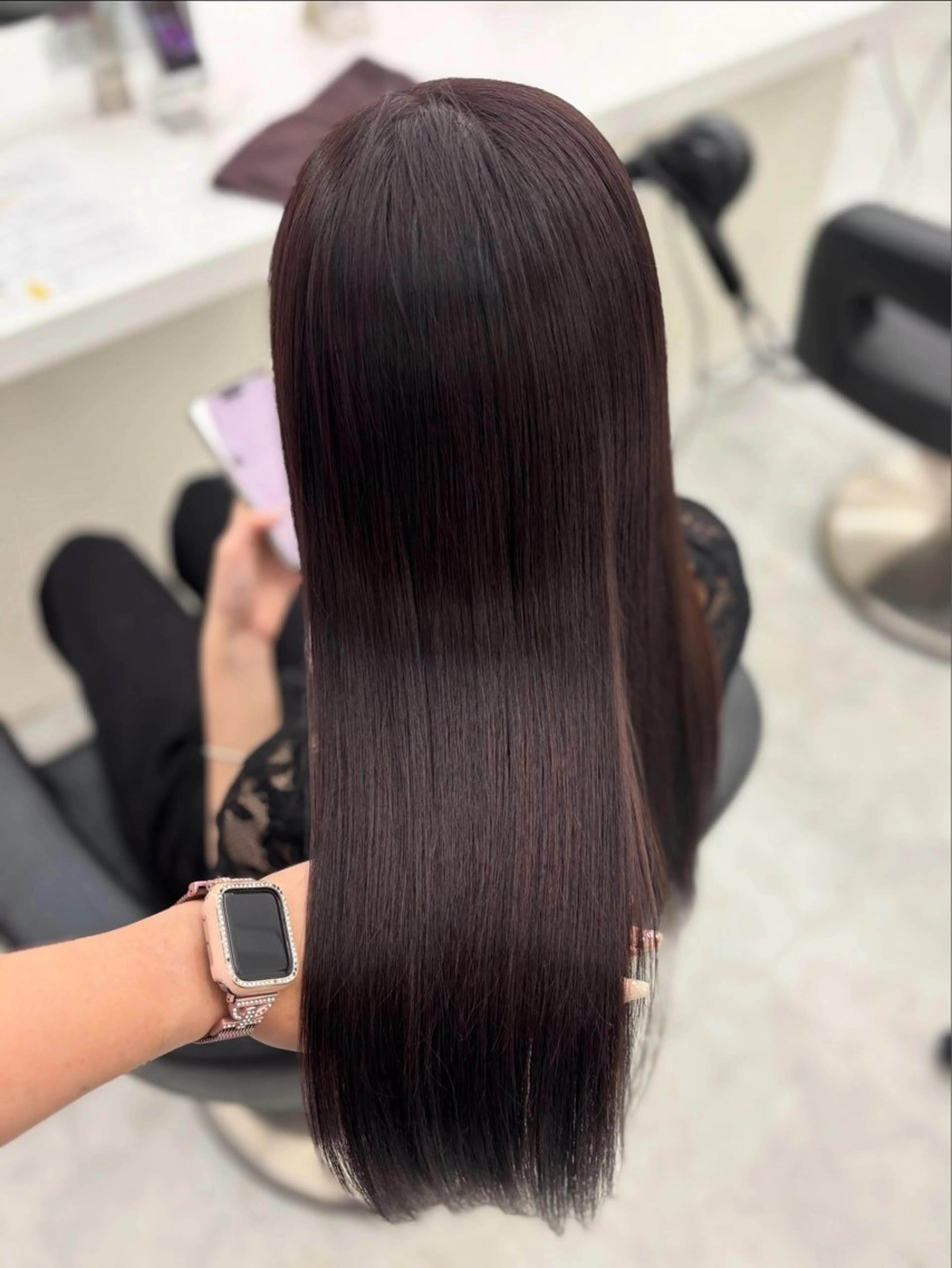 カラー かわいい艶髪🤍 れいな🤍のヘアスタイル