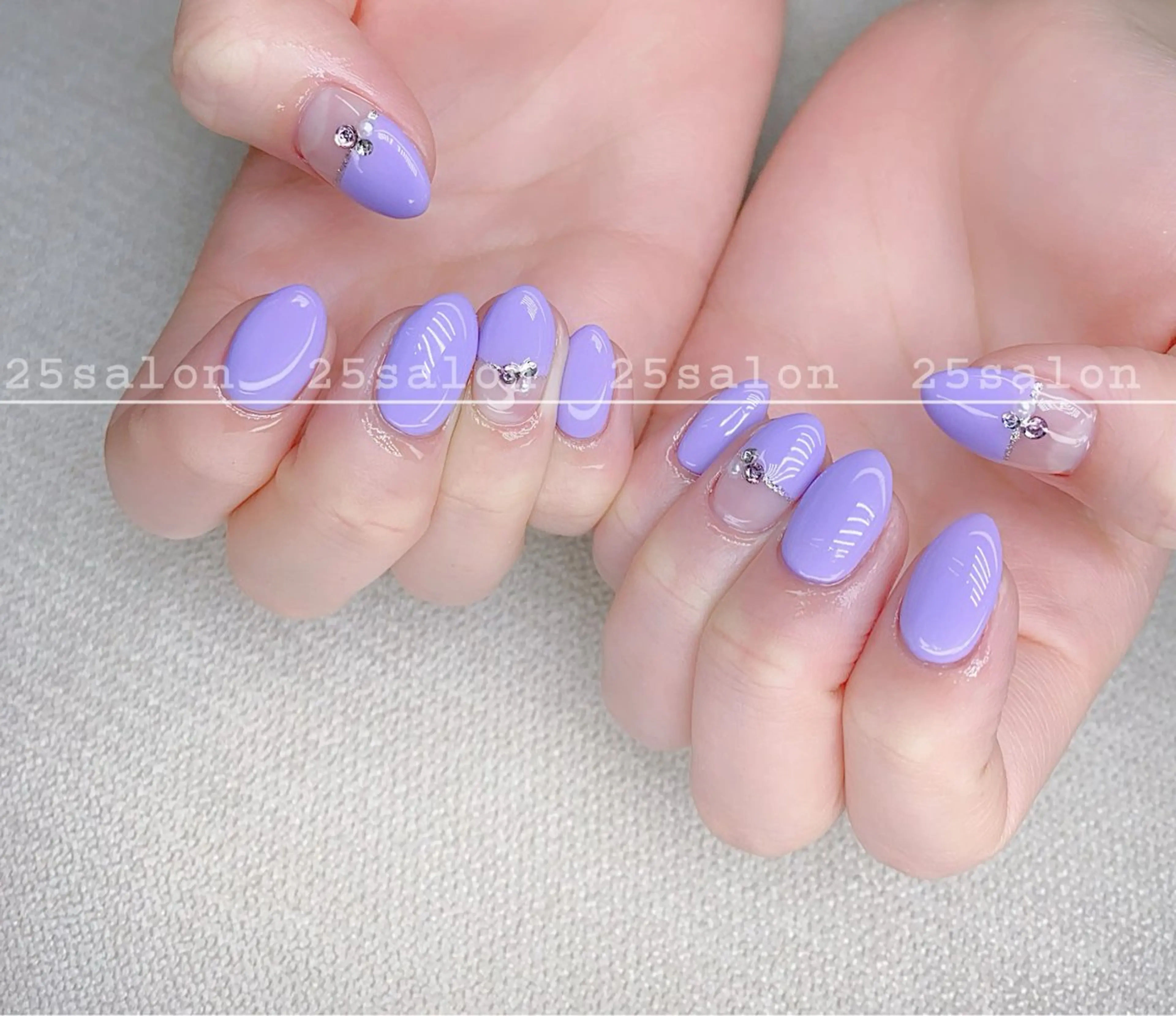 ネイル ジェルネイル 韓国ネイル ニュアンスネイル パラジェル ワンホンネイル 2 5のマツエク・マツパデザイン