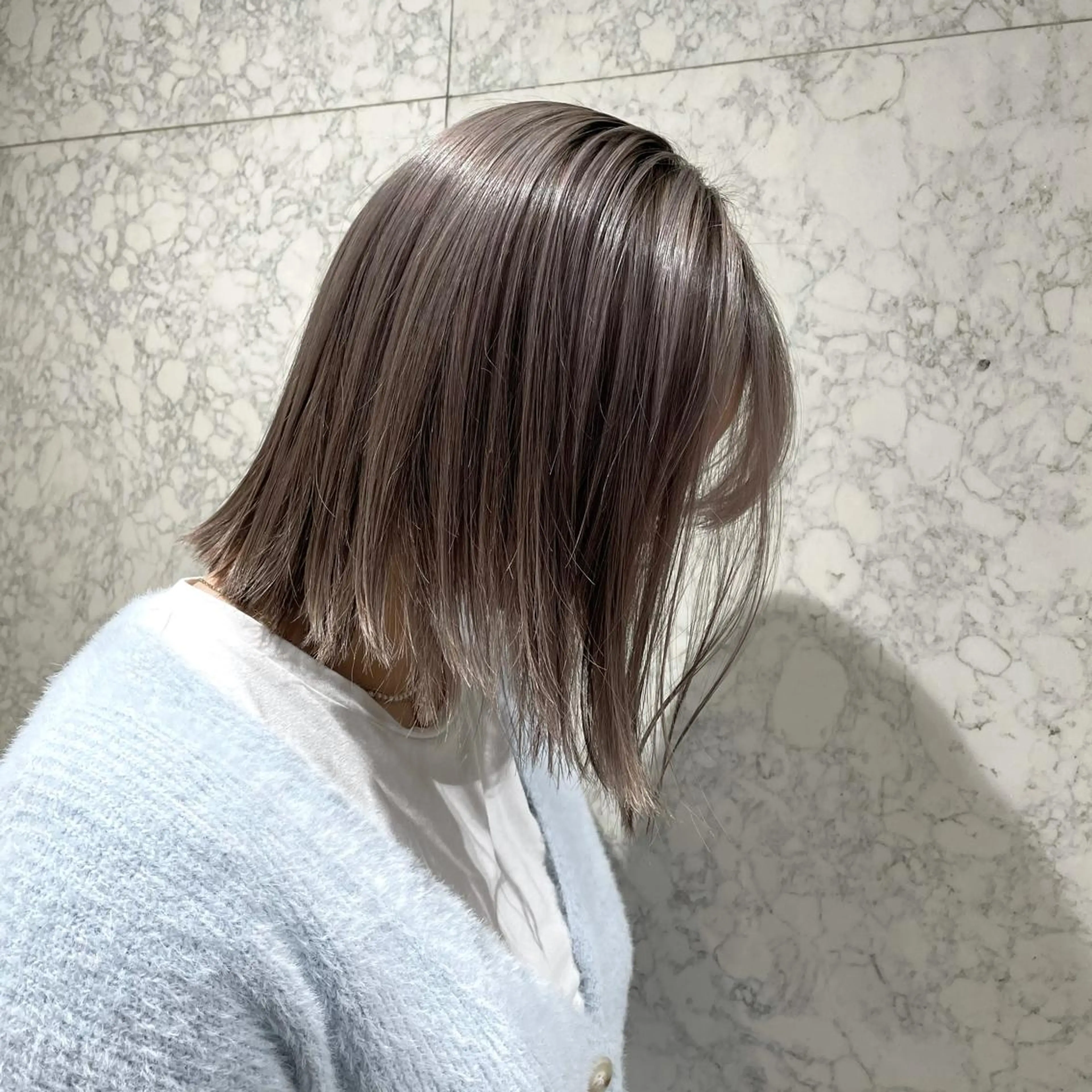ショート カラー パーマ ヘアアレンジ キッズ ネイル マツエク・マツパ アディクシーカラー アッシュ バレイヤージュ ベージュカラー 黒髪 髪質改善🇰🇷 レイヤーカット/梅田のヘアスタイル