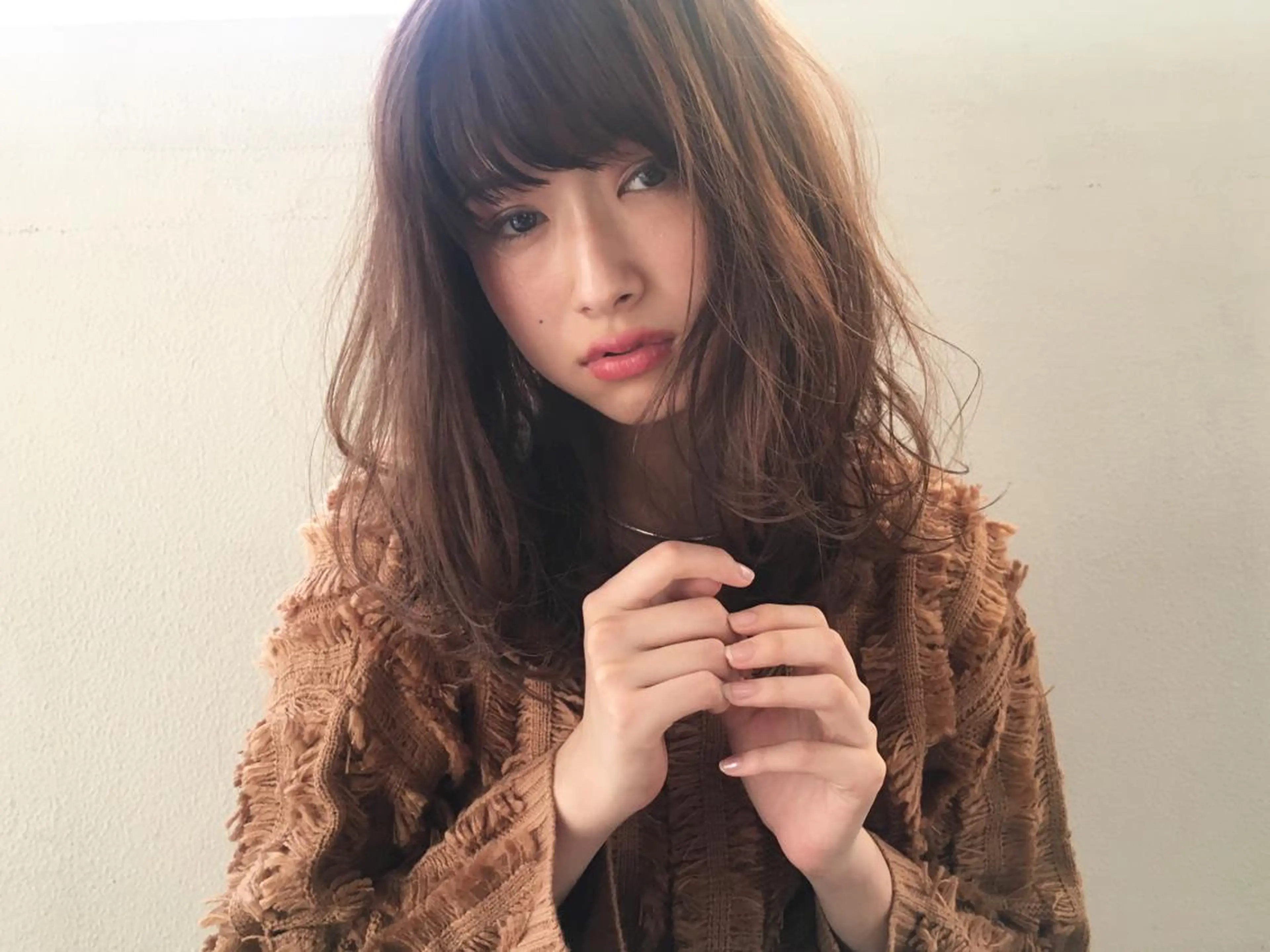 ミディアム 鎌倉 彩のヘアスタイル