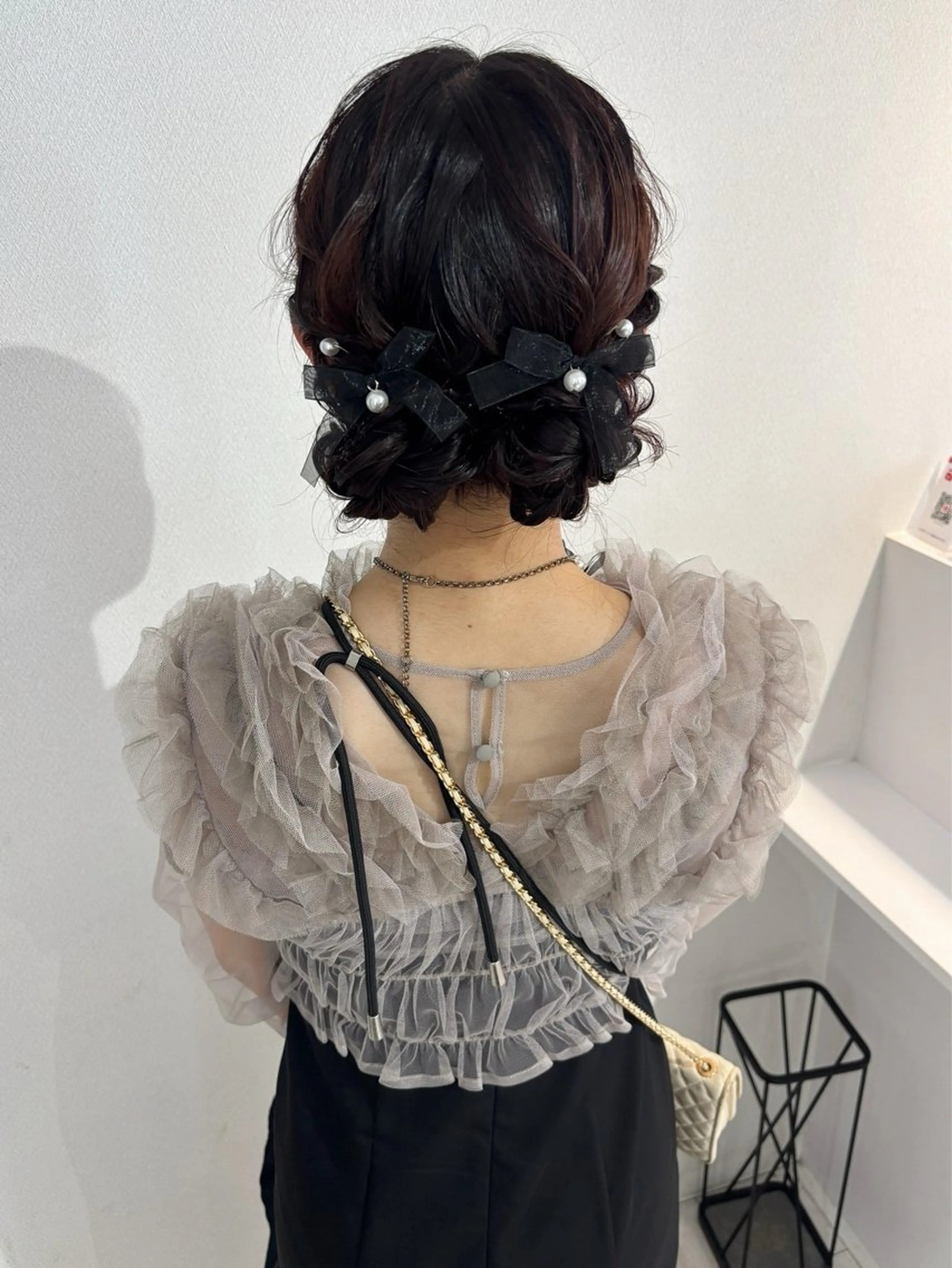 ミディアム ヘアセット 朝倉 梨湖のマツエク・マツパデザイン