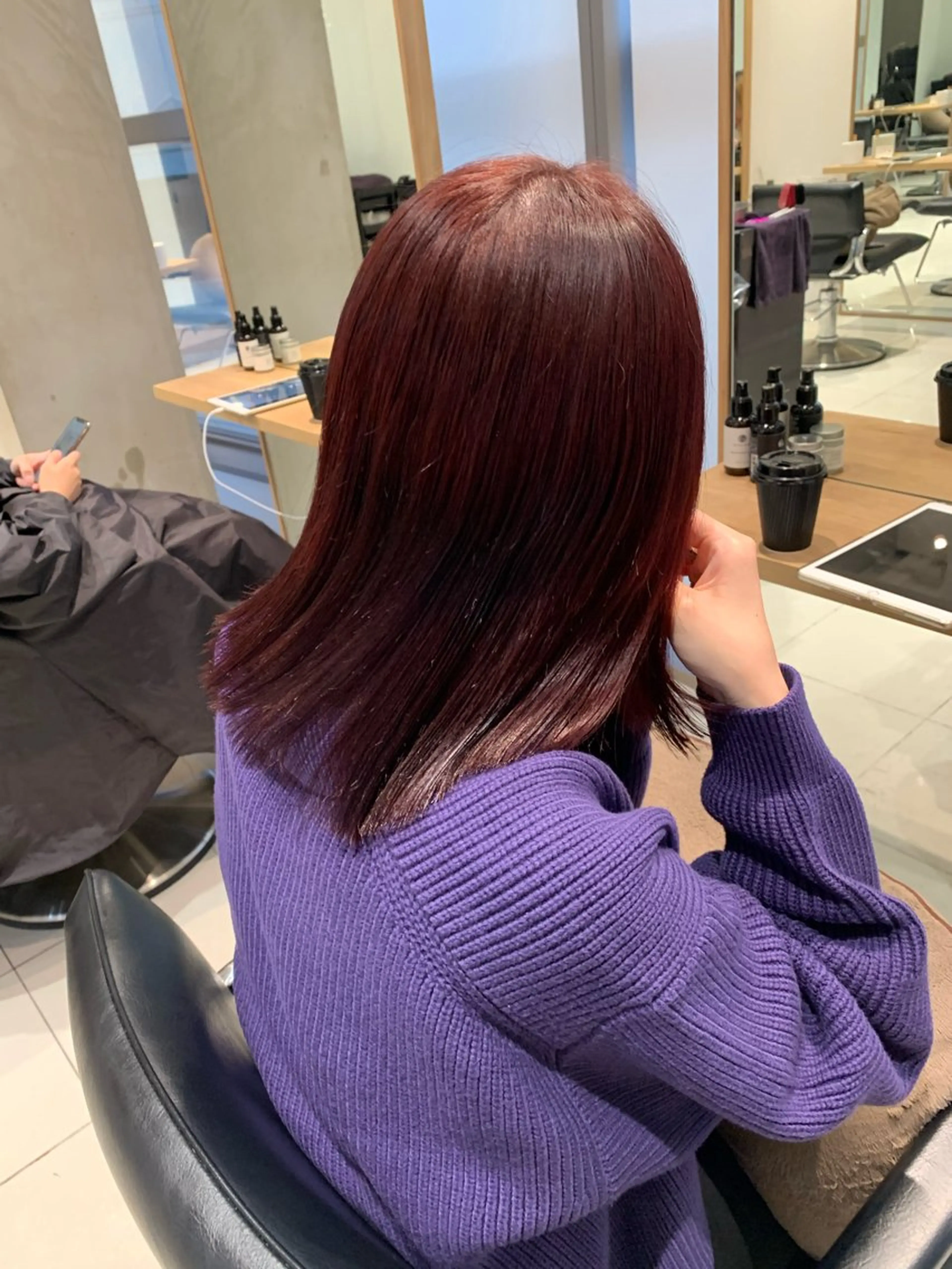 カラー 頭身浴スパ/艶カラー /森下🌿matsuのヘアスタイル