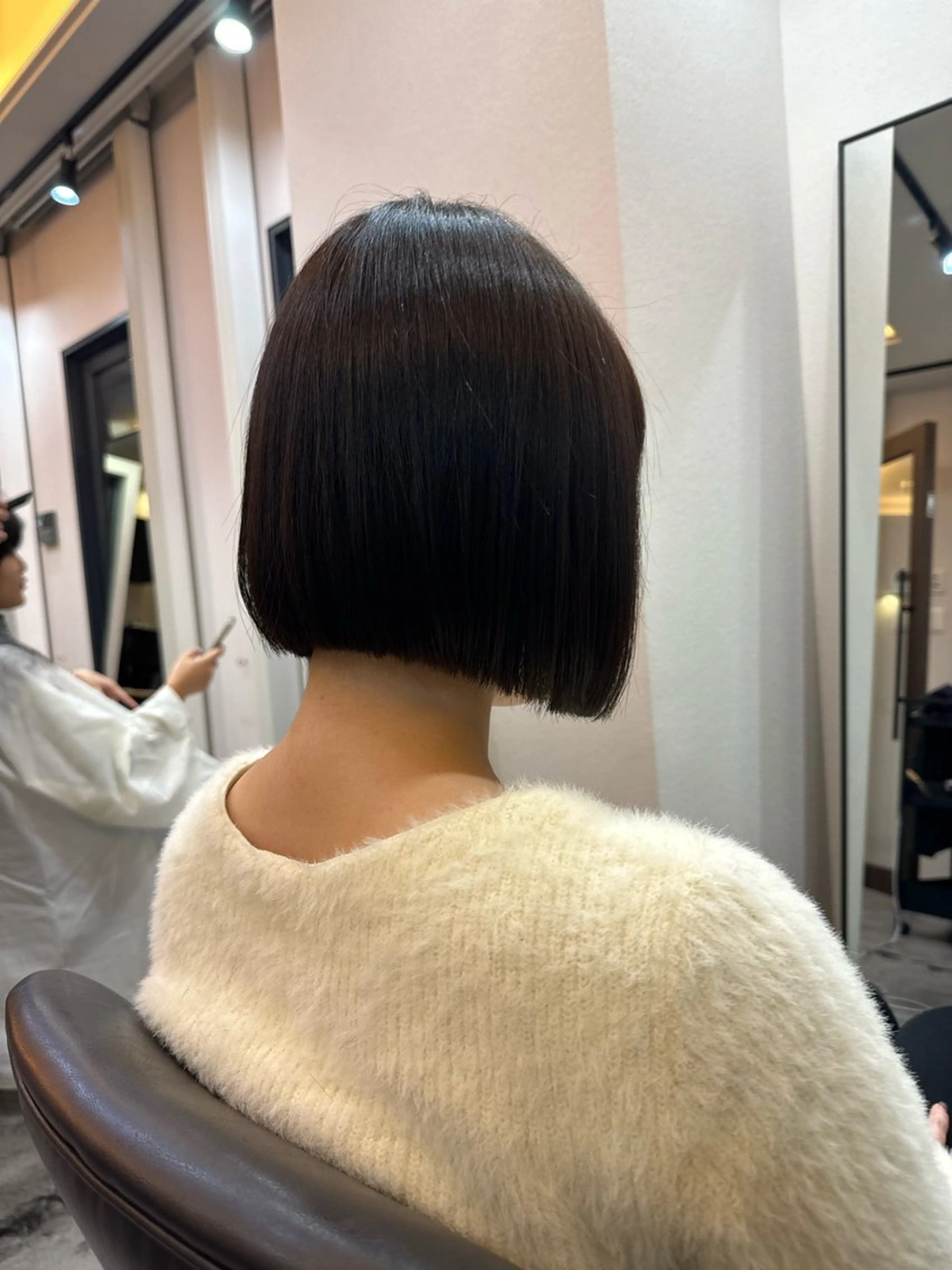 ショート ボブ カット ヘアカラー ボブ/髪質改善/ soiナカジママドリのヘアスタイル