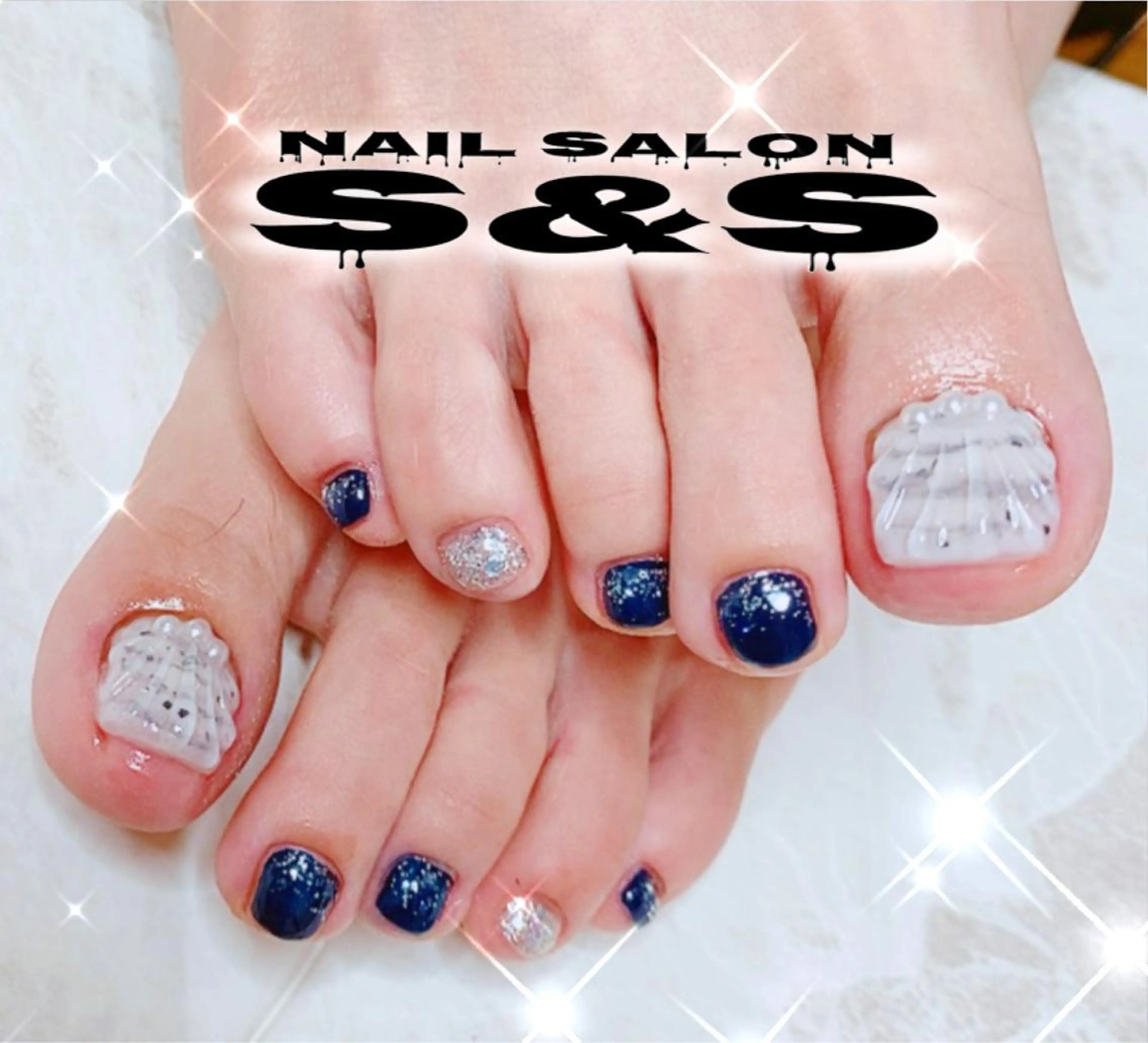 ネイル 長さ出し メンズネイル 持ち込み スカルプネイル S&S 村田小百合のネイルデザイン