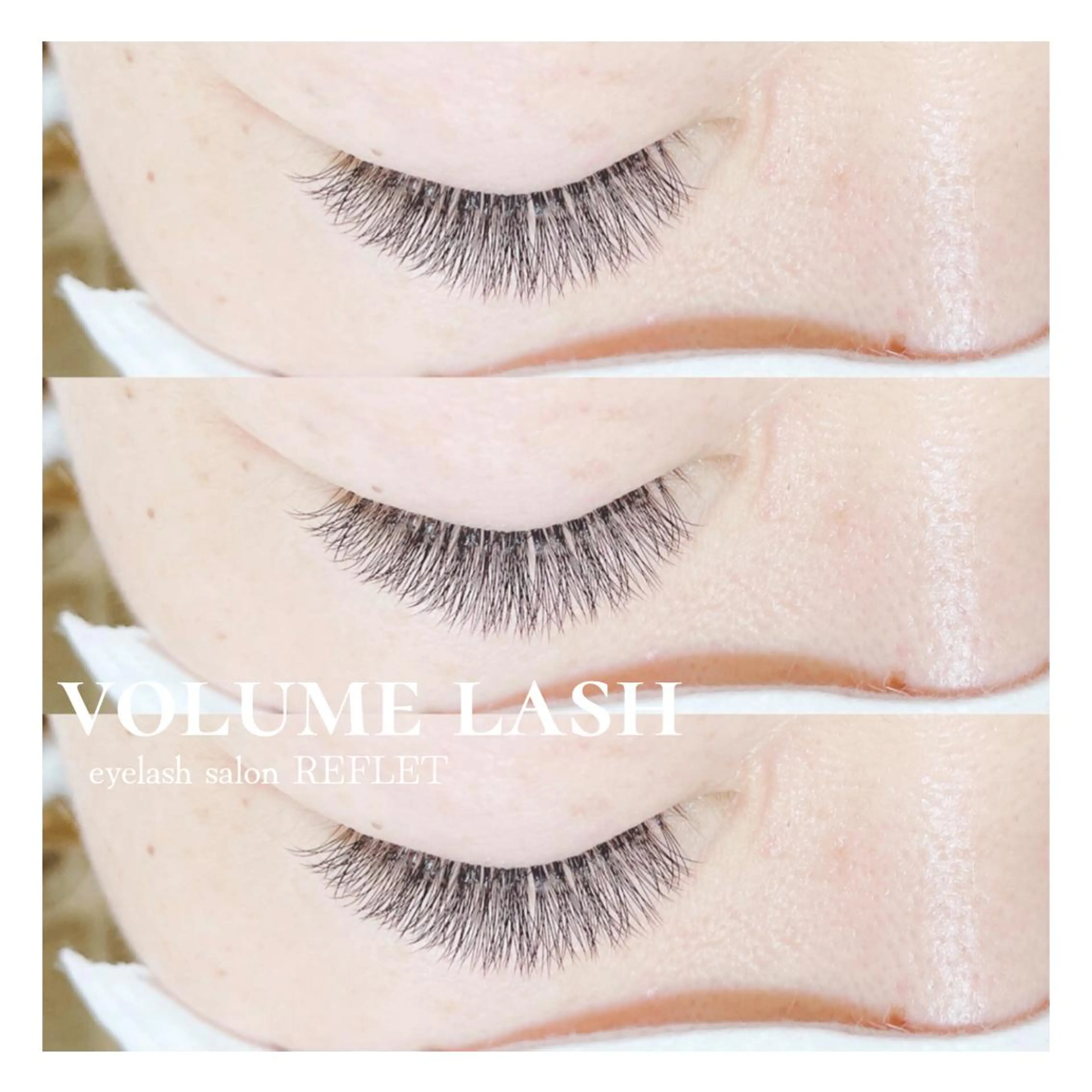 マツエク・マツパ ボリュームラッシュ REFLET ルフレのマツエク・マツパデザイン