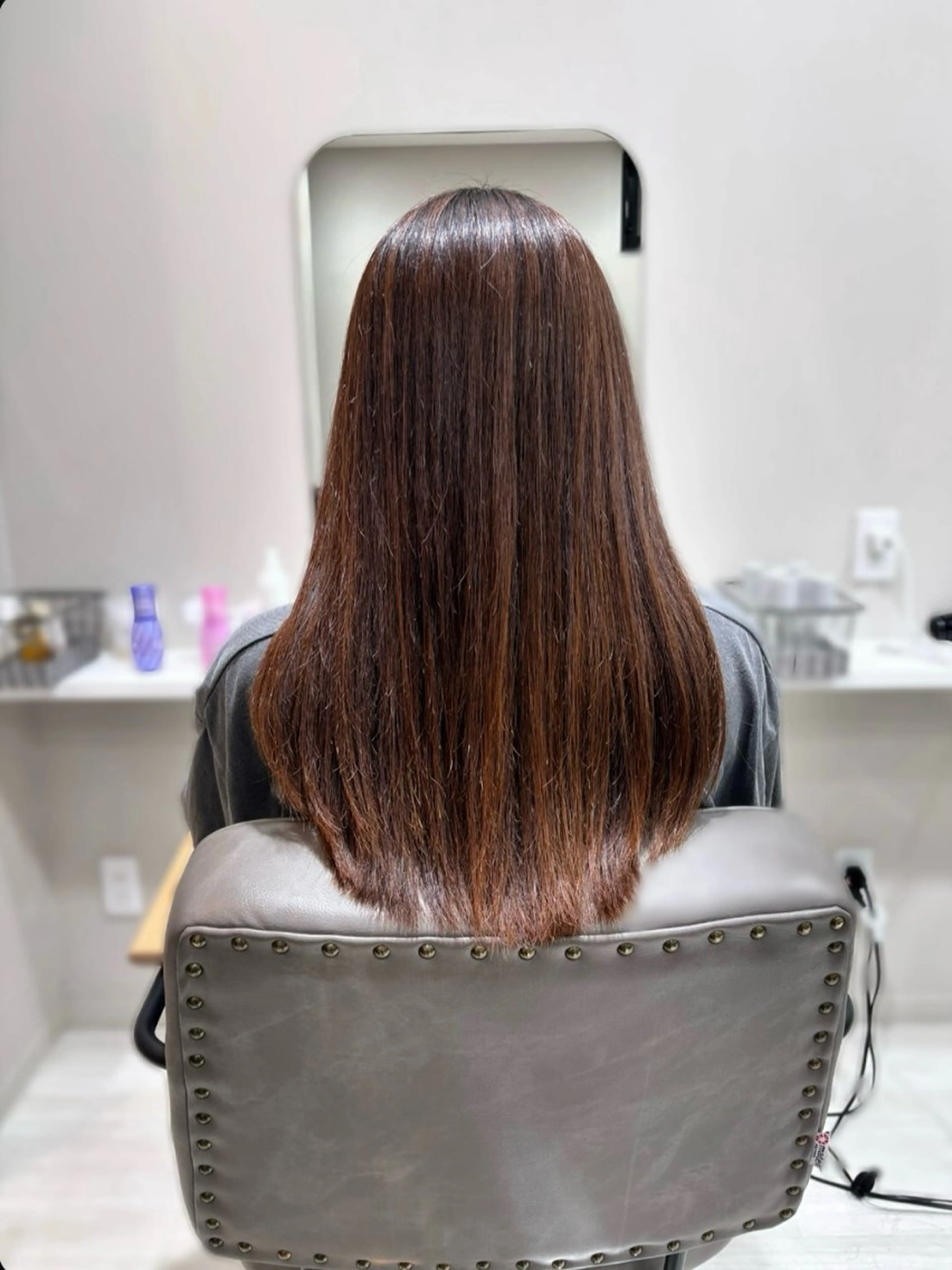 セミロング 縮毛矯正 🌿髪質改善/レイヤ ー🌿ひかるんのヘアスタイル