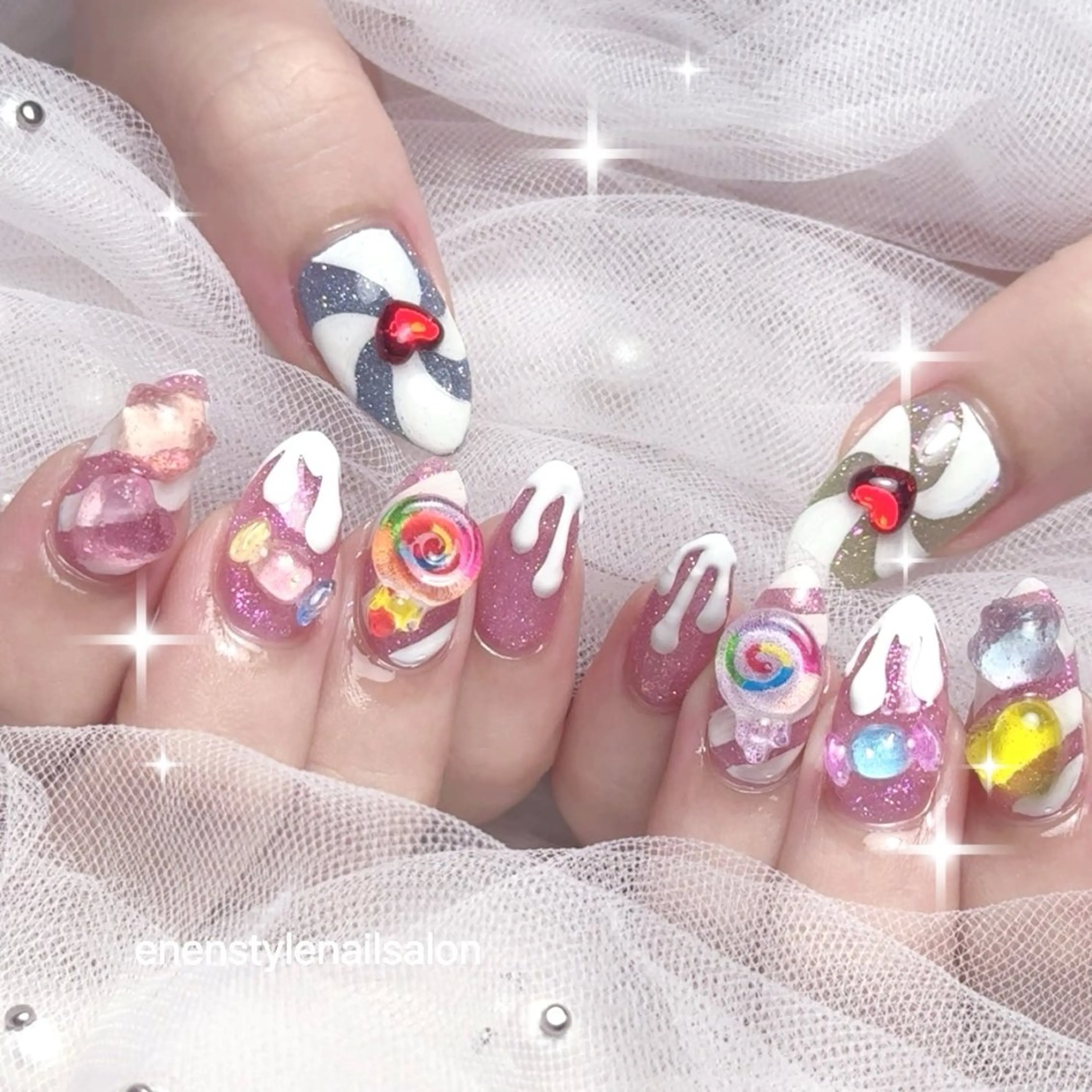 ネイル ハンドネイル 👑enen style👑のネイルデザイン
