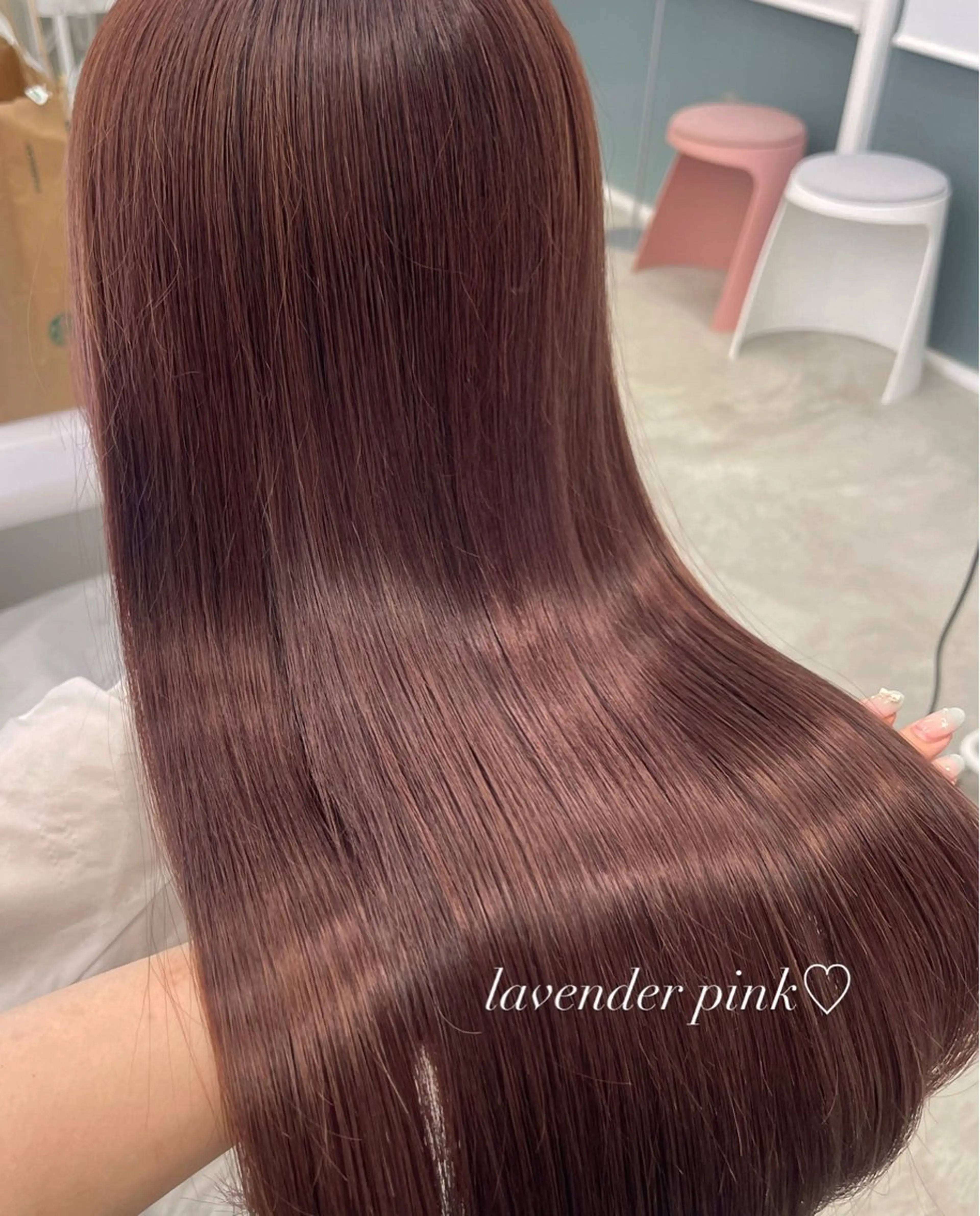 ロング カラー IVY表参道所属・透明感カラー🎀 icyきなみのヘアスタイル