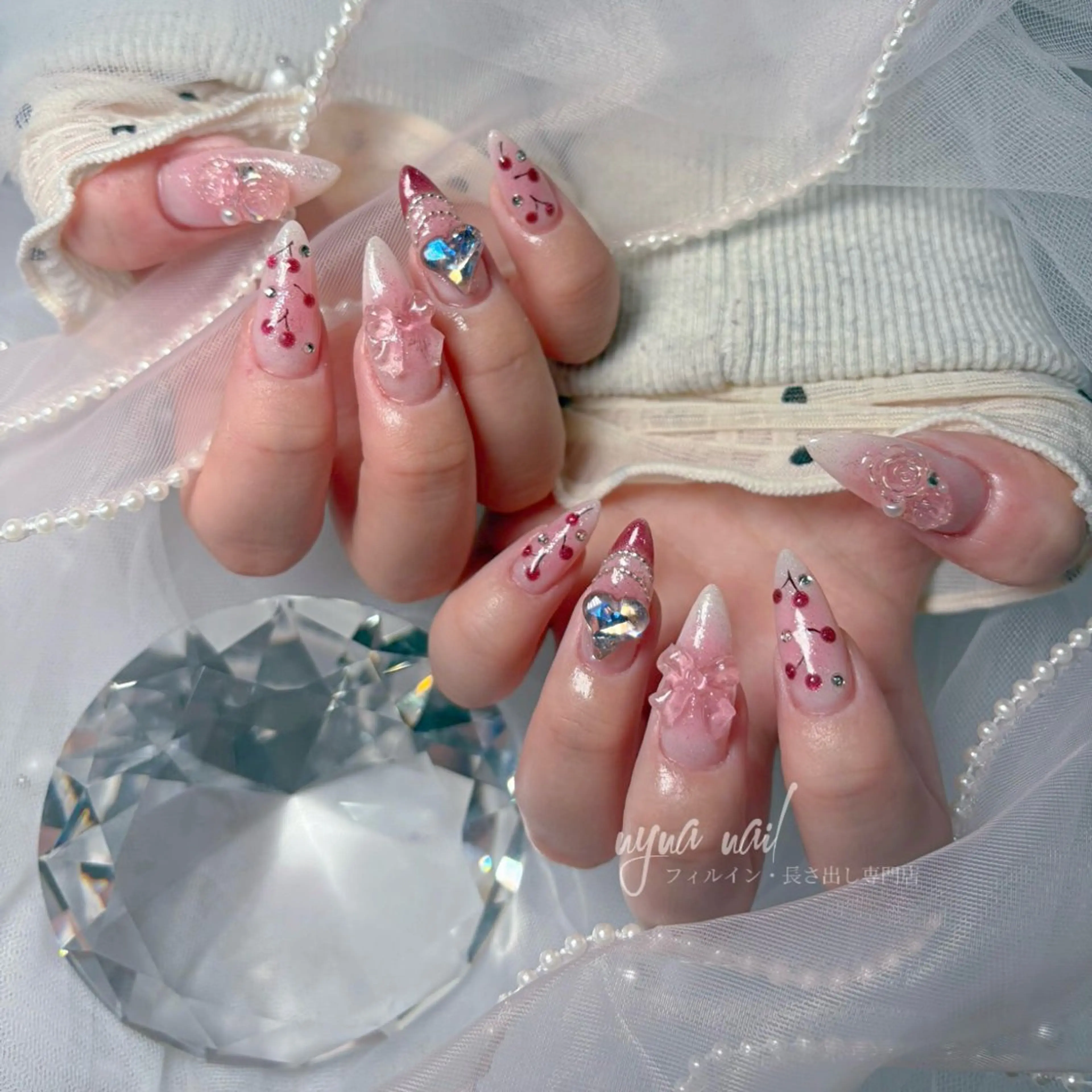 ネイル ハンドネイル Y U K Iのネイルデザイン