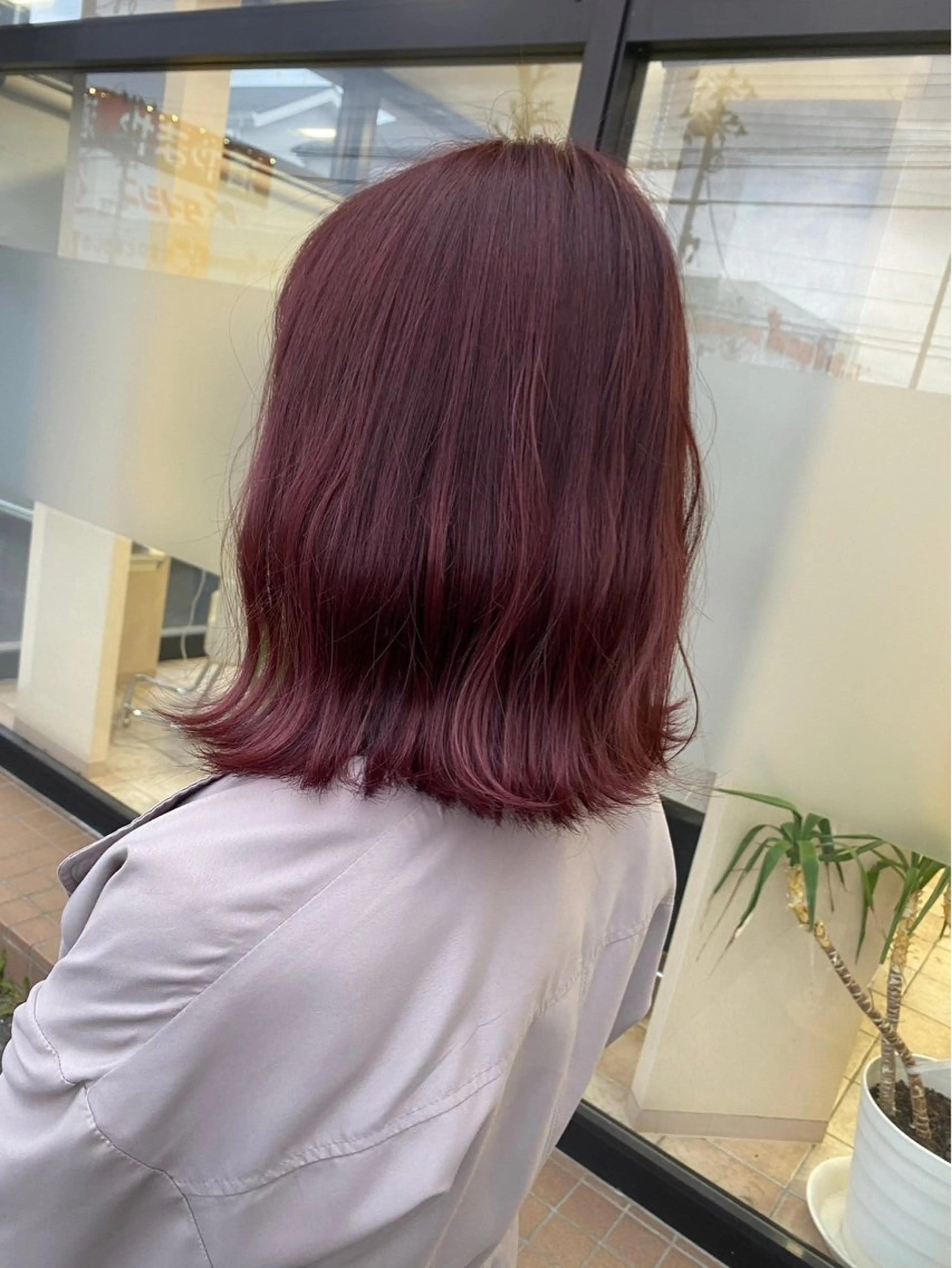 ミディアム カラー BENI仙台鈎取/ 池田佳穂のヘアスタイル