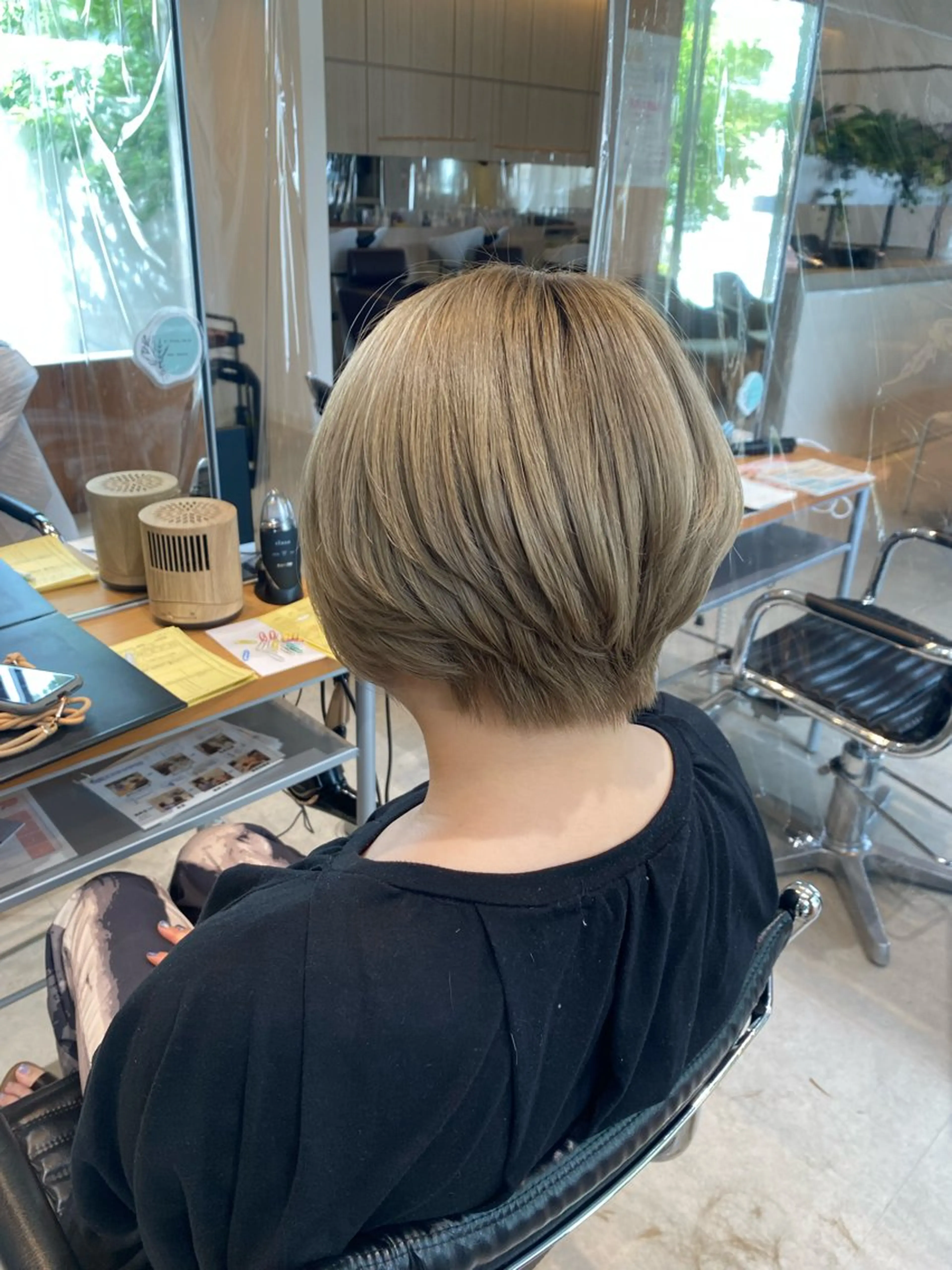 ショート hair S.coeur emu所属・黒木 日那のヘアスタイル