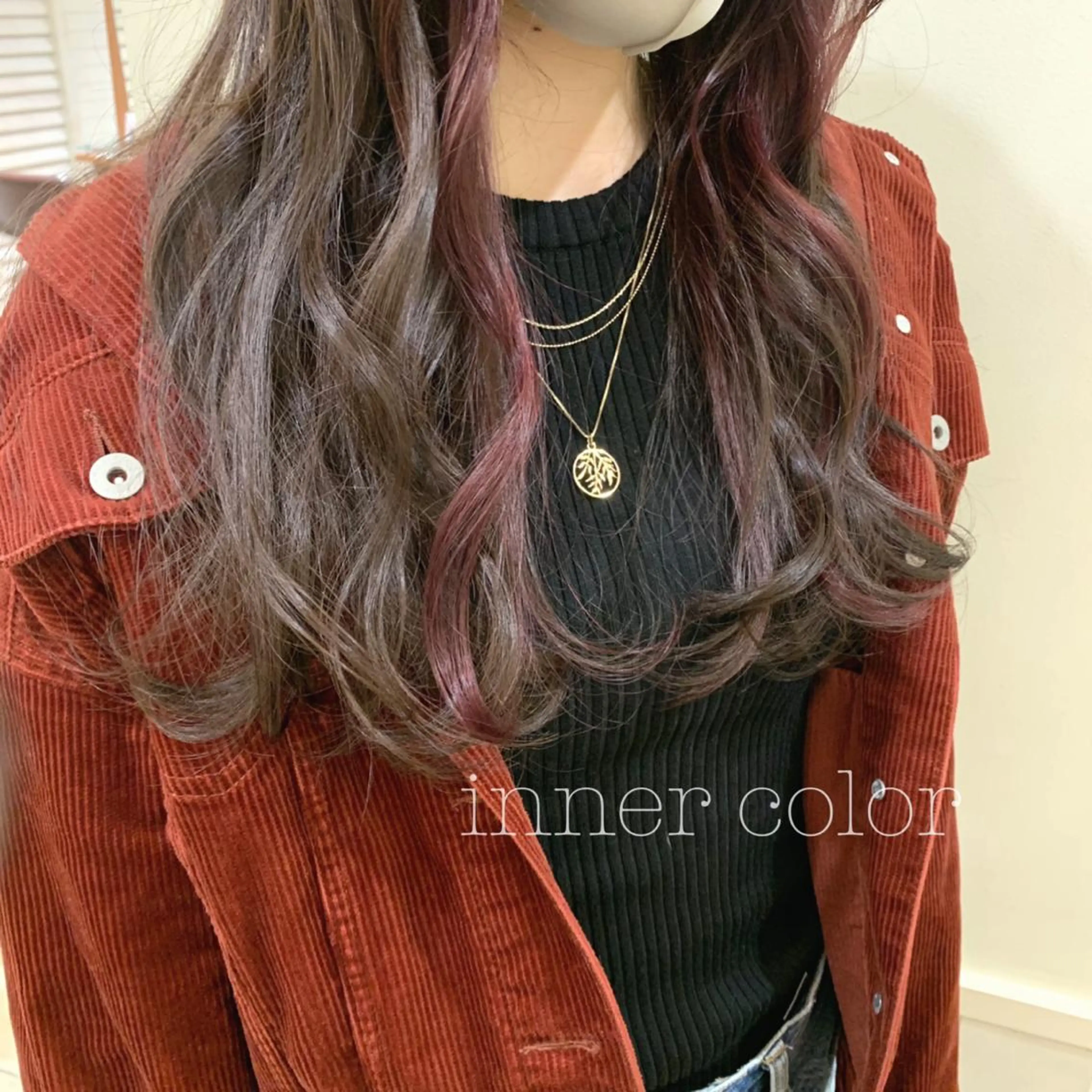 ロング カラー カット ヘアカラー トリートメント ぱつっとボブ/ 小野あかねのその他イメージ