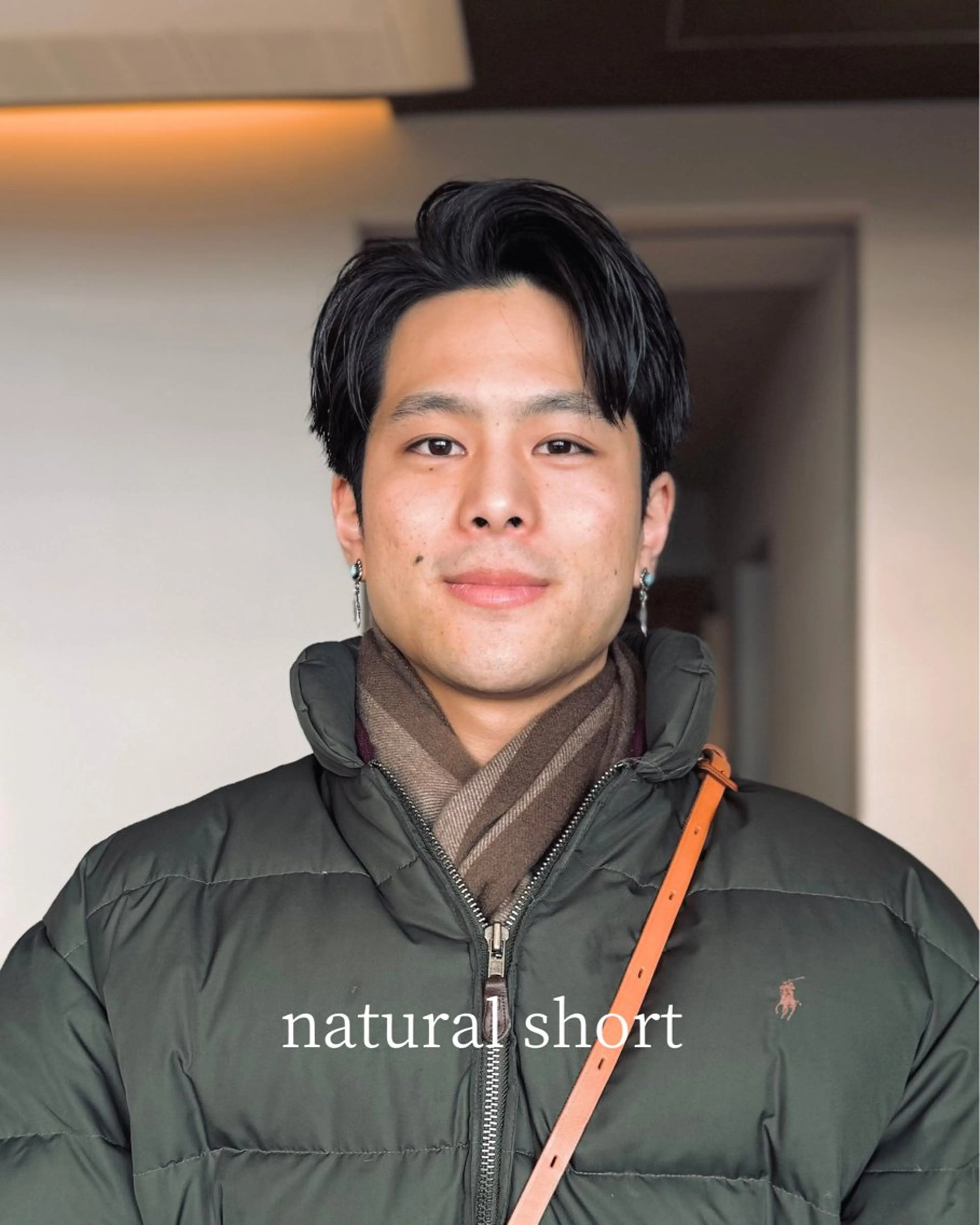 メンズ スパイキーショート 大人パーマ 丸山のヘアスタイル