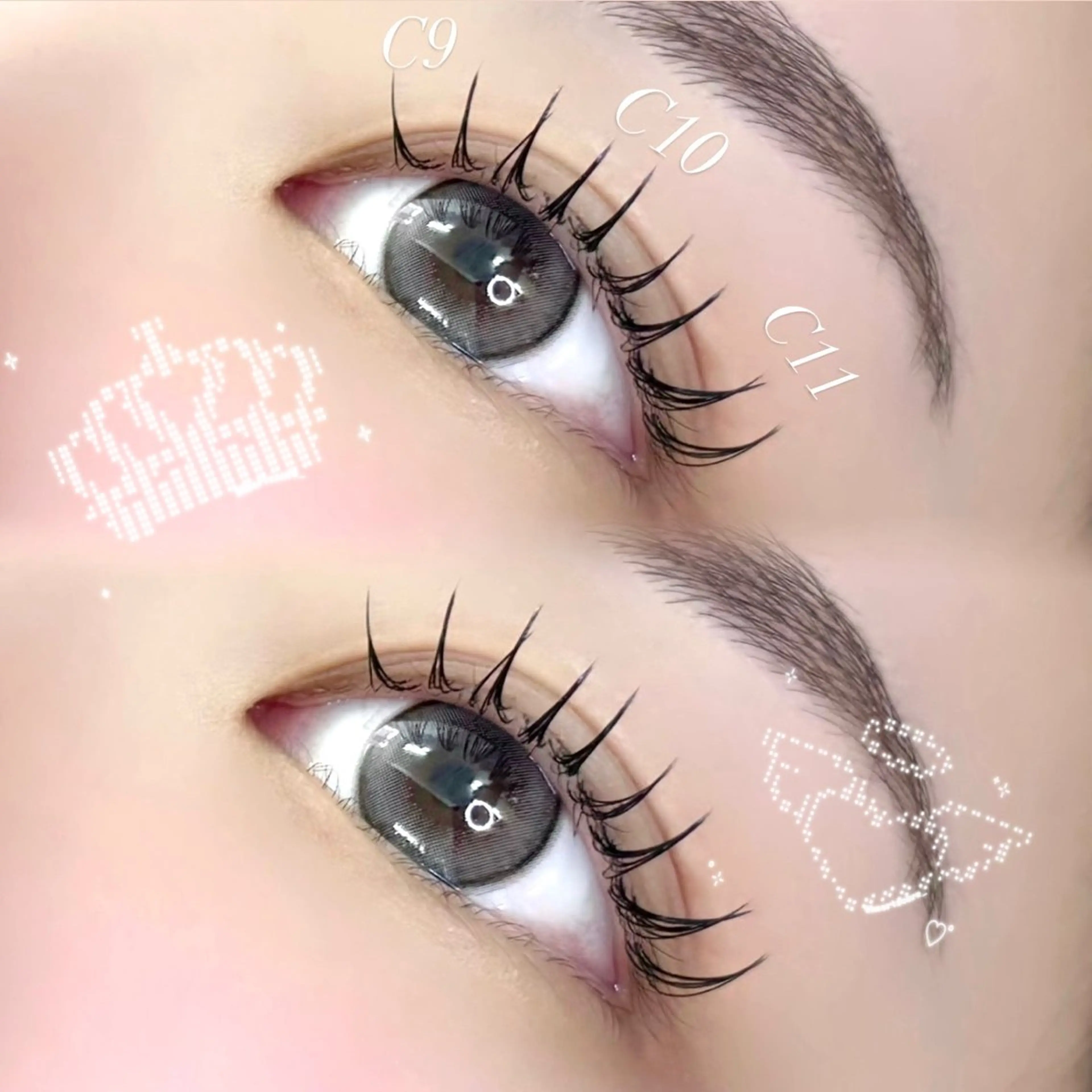 マツエク・マツパ EYELA🎀村松 春菜🎀のマツエク・マツパデザイン