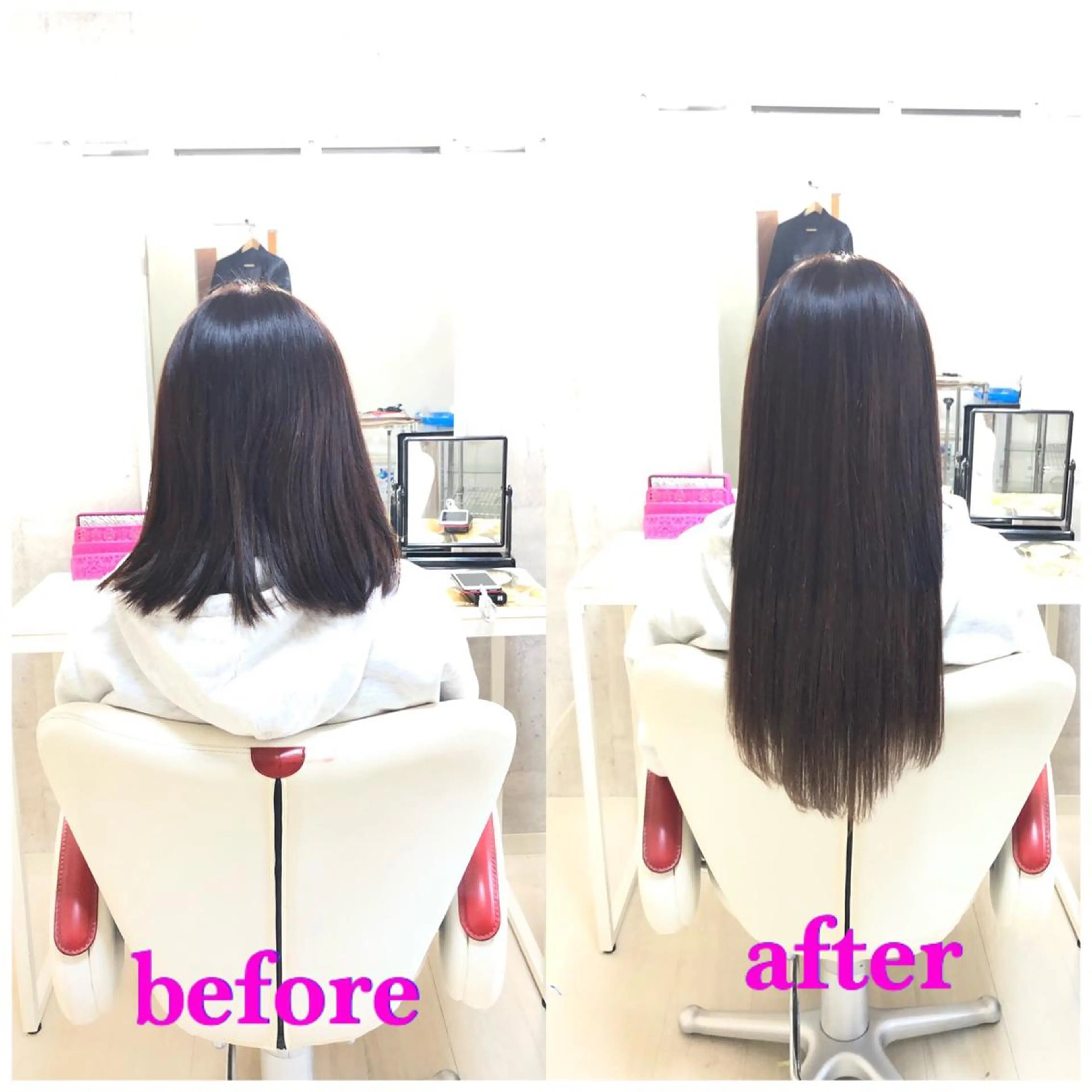 ロング エクステ ドレスアップ心斎橋店所属・🌸ドレスアップ 心斎橋店🌸のヘアスタイル