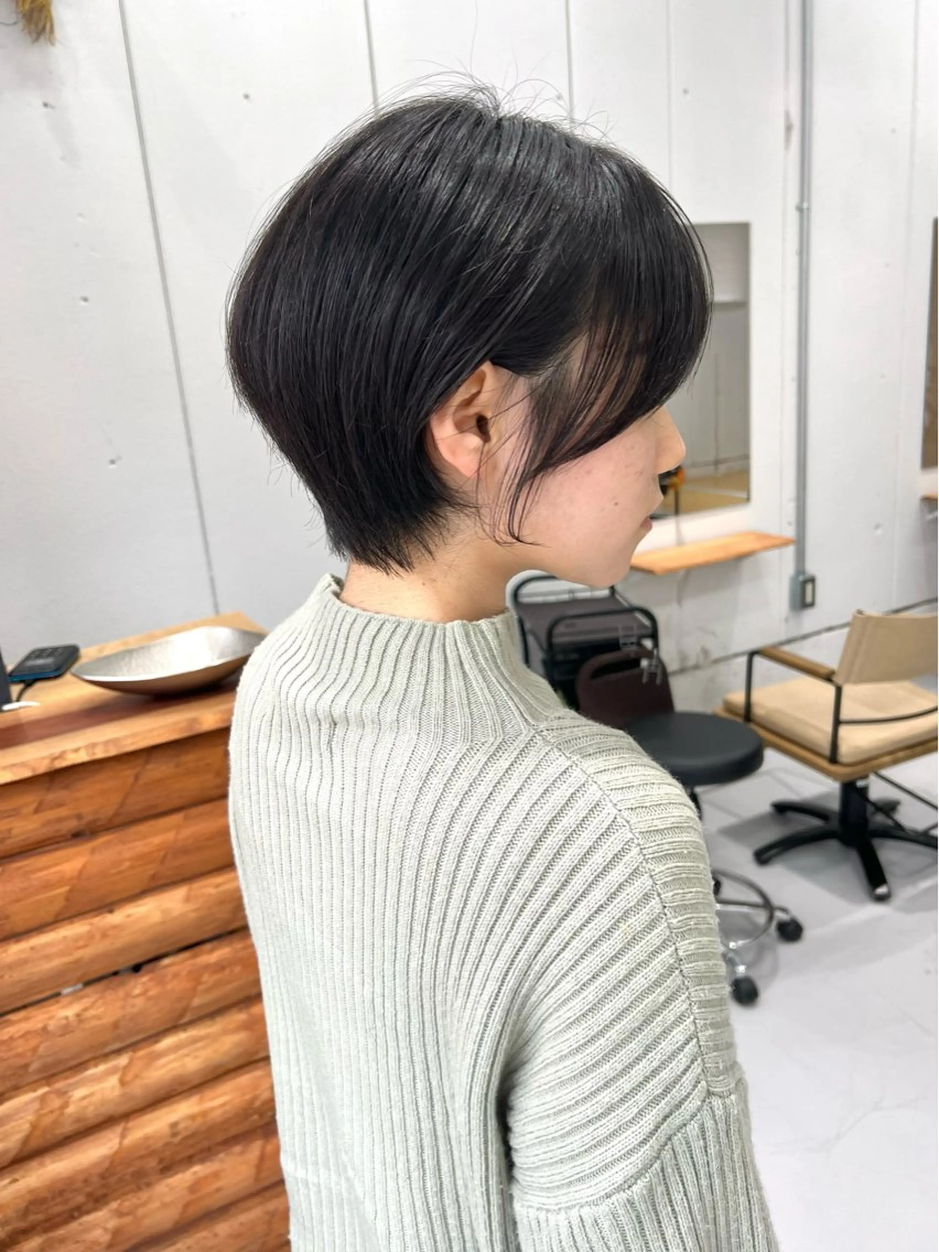 ショート ショートボブ／川崎 子安健太のヘアスタイル