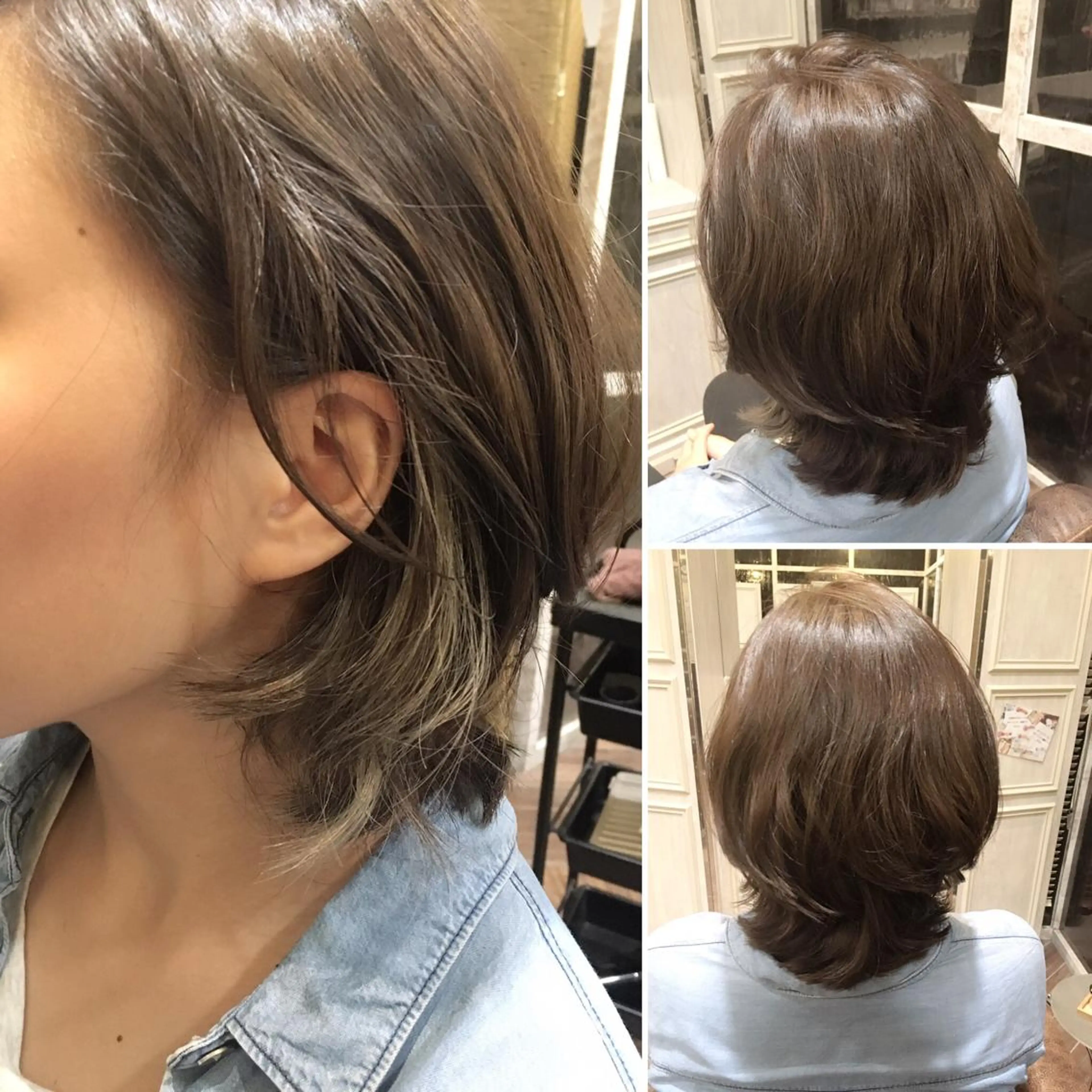 ミディアム カラー 【髪質改善】益田 直幸のヘアスタイル