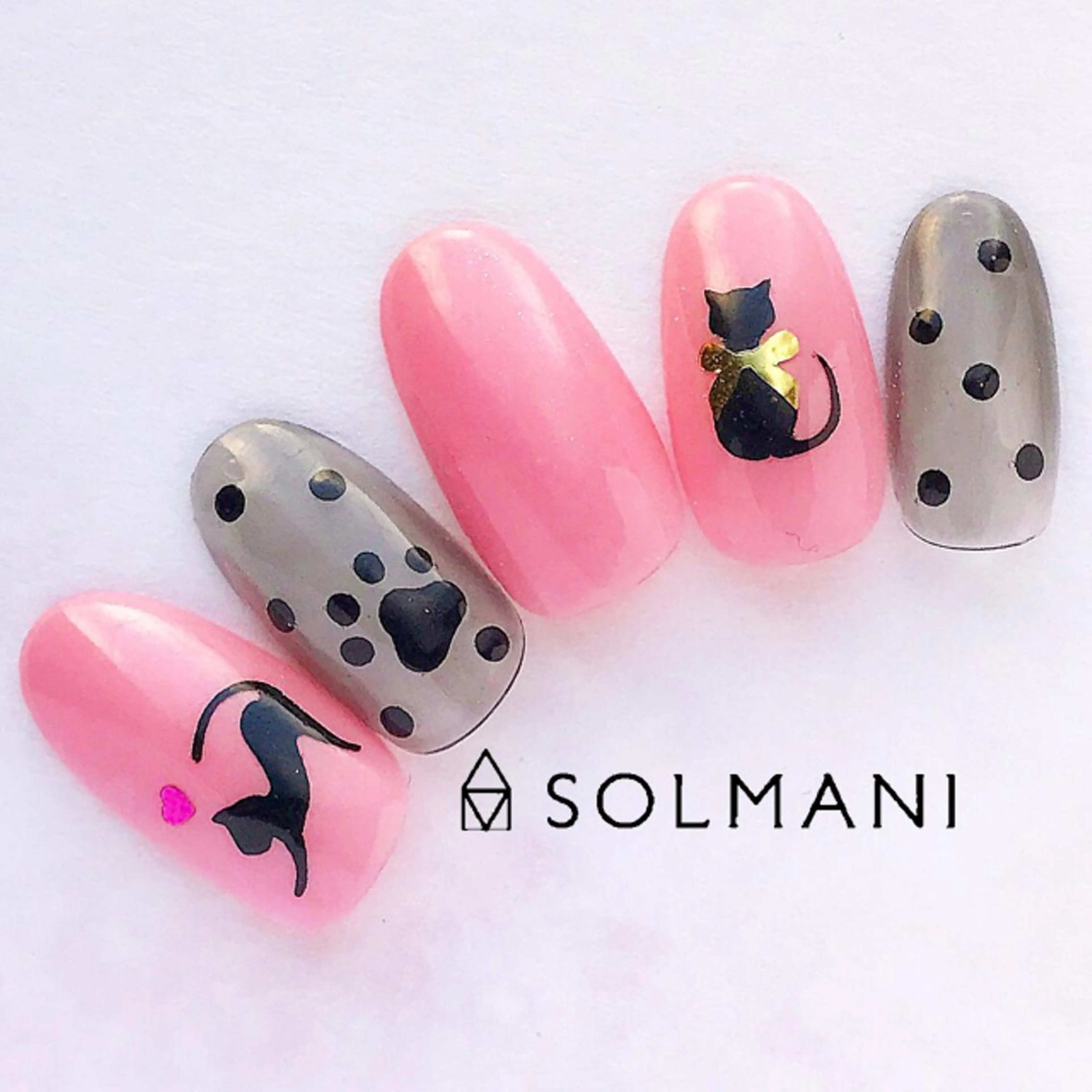 ネイル ハロウィン SOLMANI 予約担当のネイルデザイン