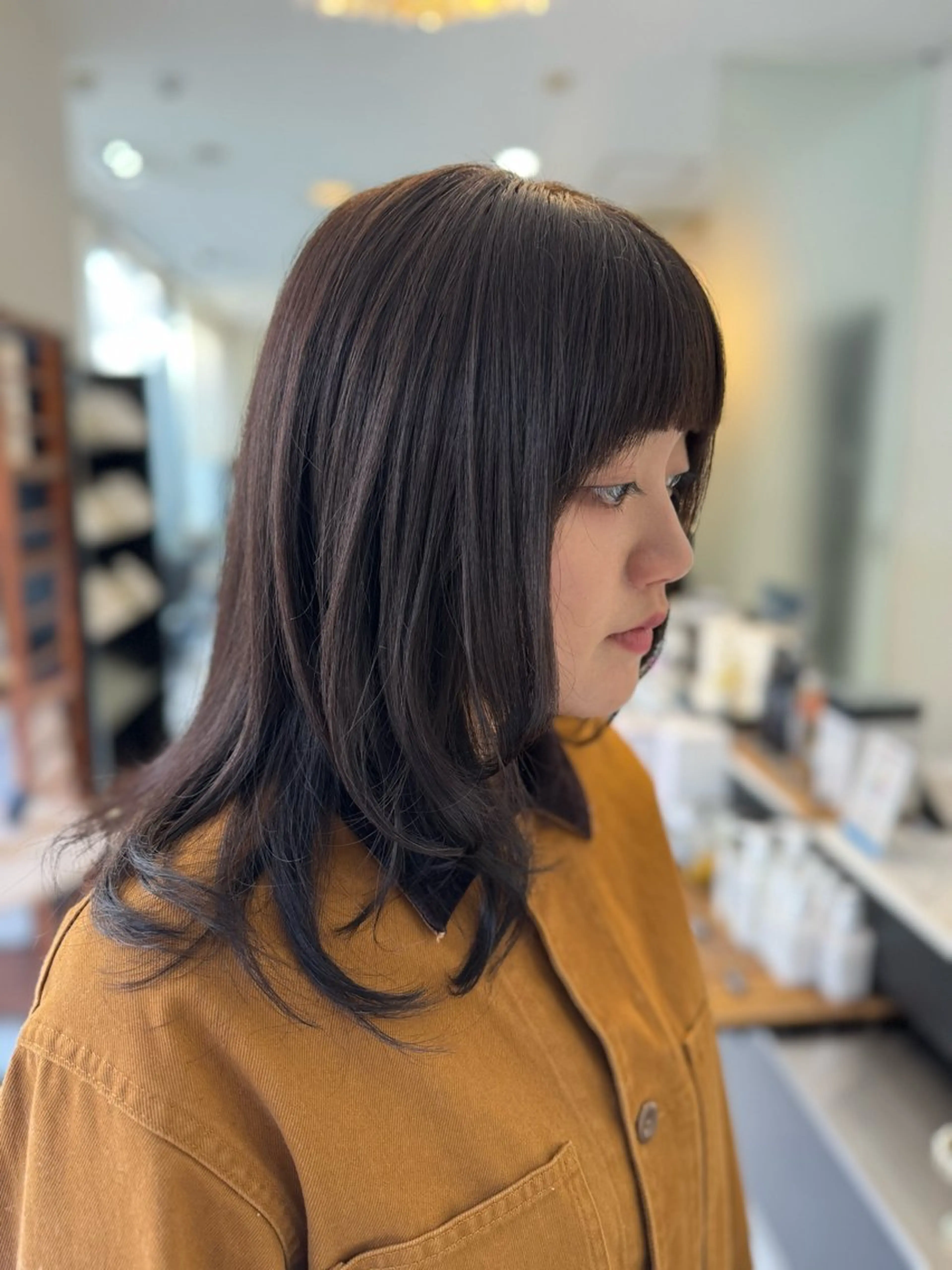 ロング CHIC 蘭のヘアスタイル