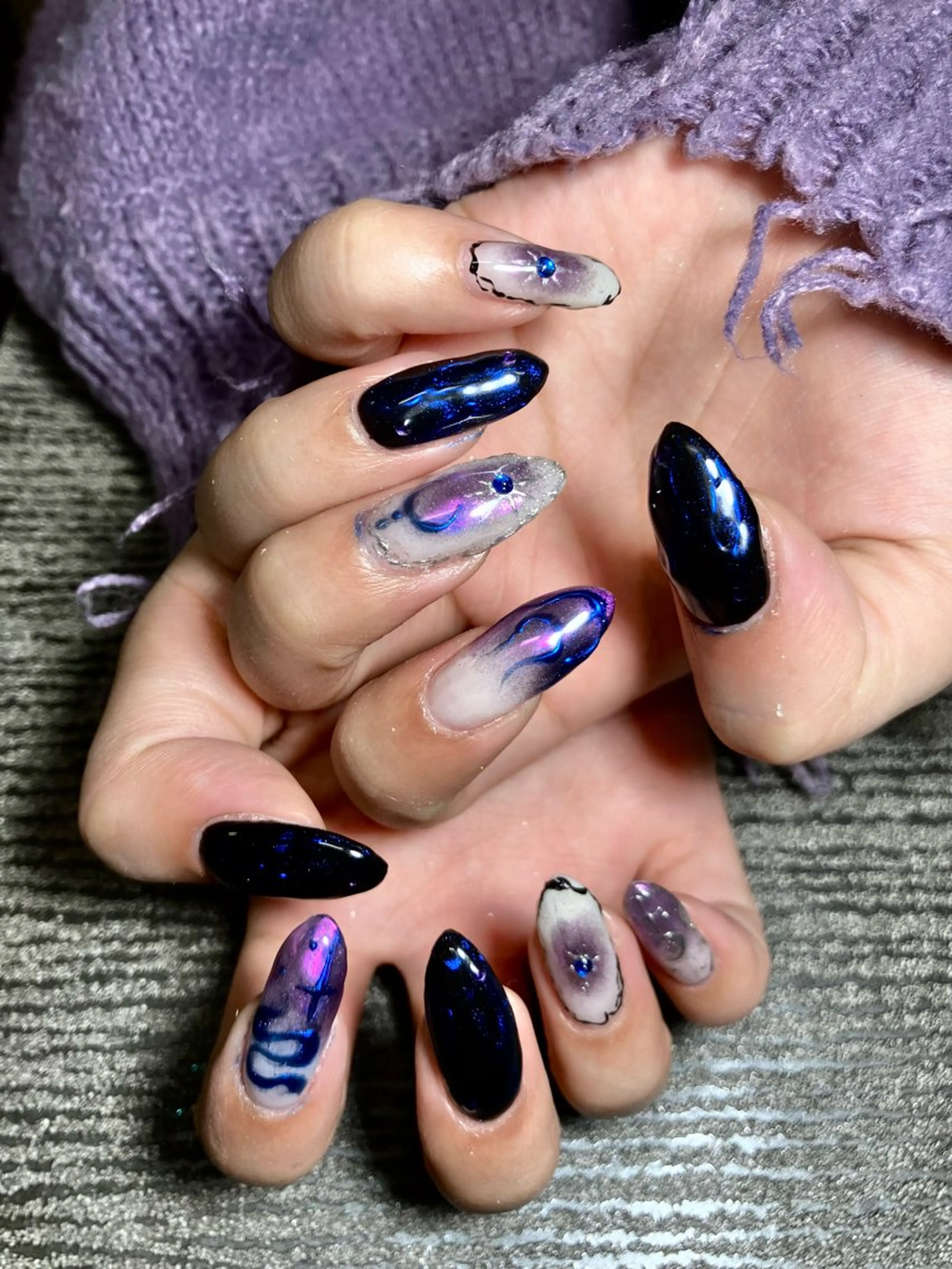 ネイル ハンドネイル Liennail 持込デザインやり放題のネイルデザイン