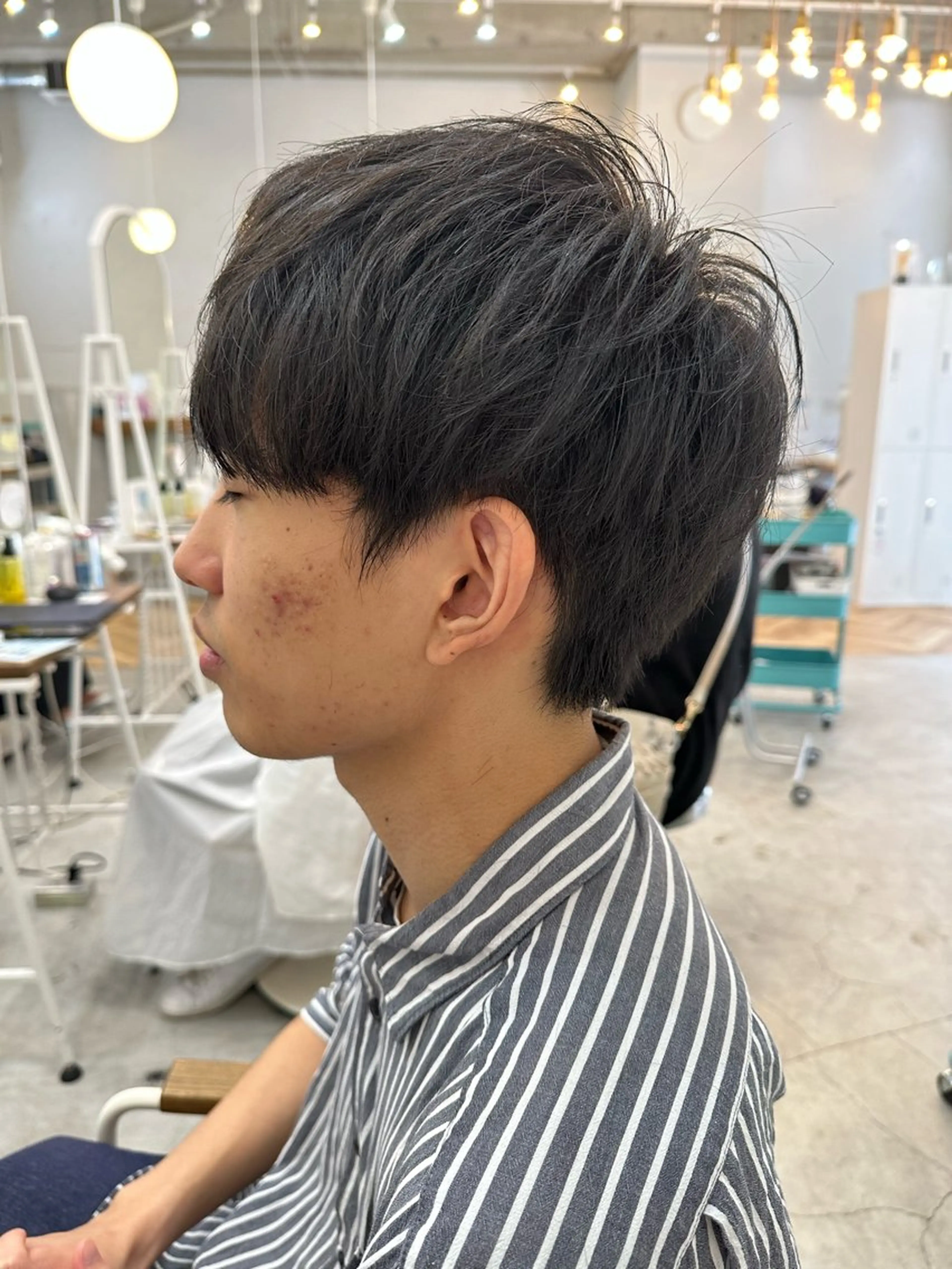ショート メンズ ROMMY.×Homme所属・ミニモ限定‼️ メンズカット✂️のヘアスタイル