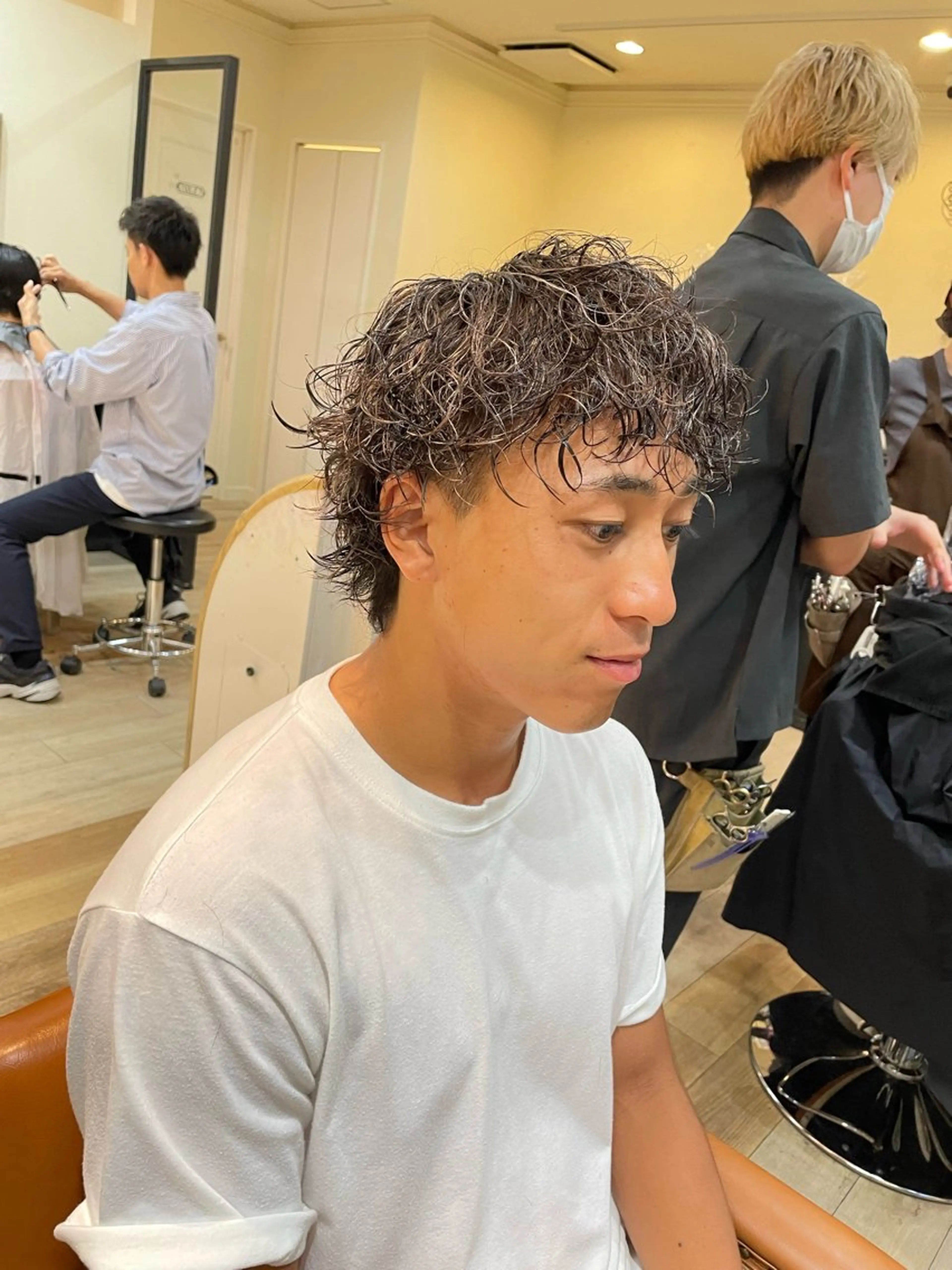 メンズ 亀川蓮 Agu hairのヘアスタイル