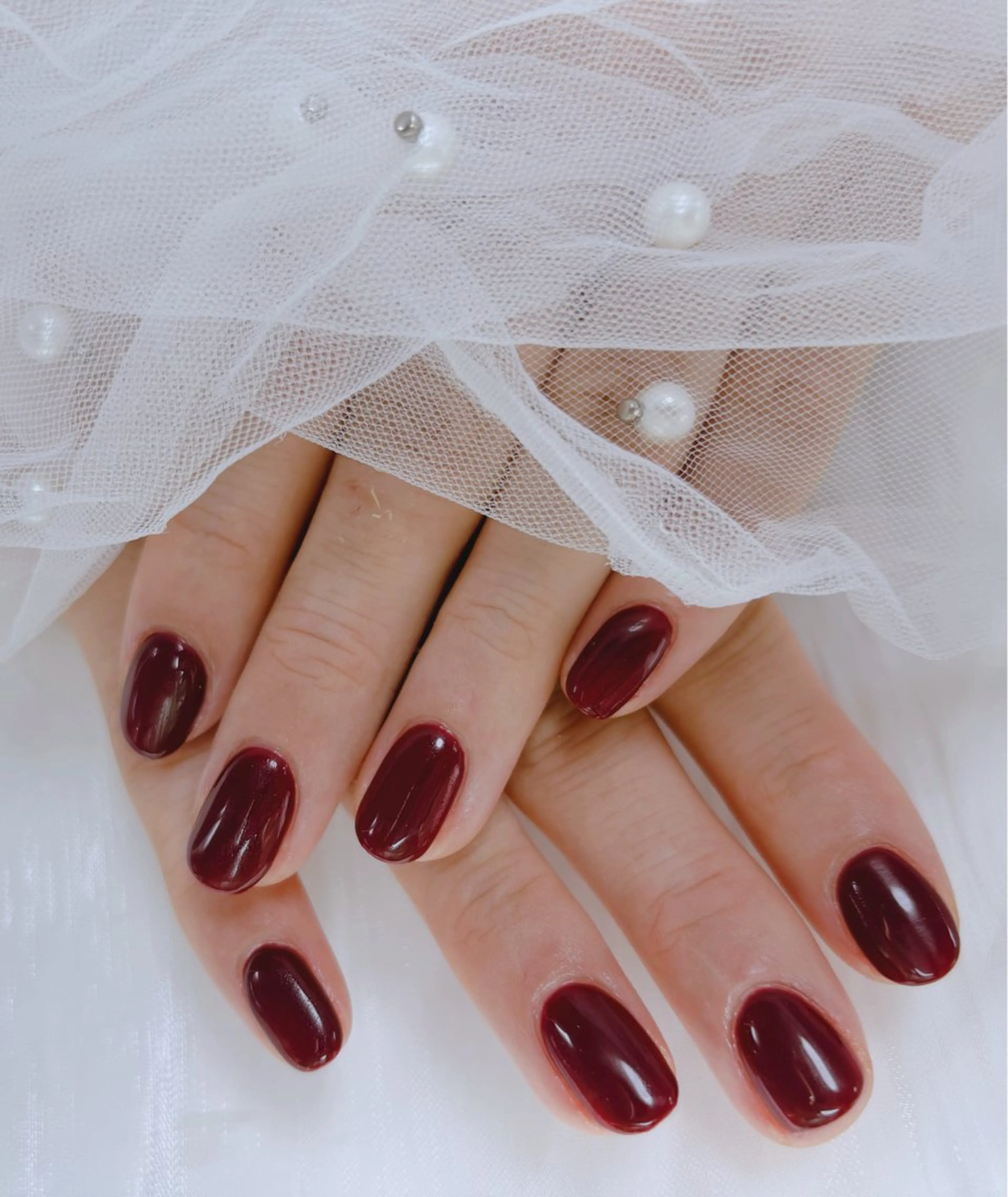 [初回オフ無料]ワンカラー/ラメグラ/フラッシュ（パーツ、長さだしオフ別）💖の写真