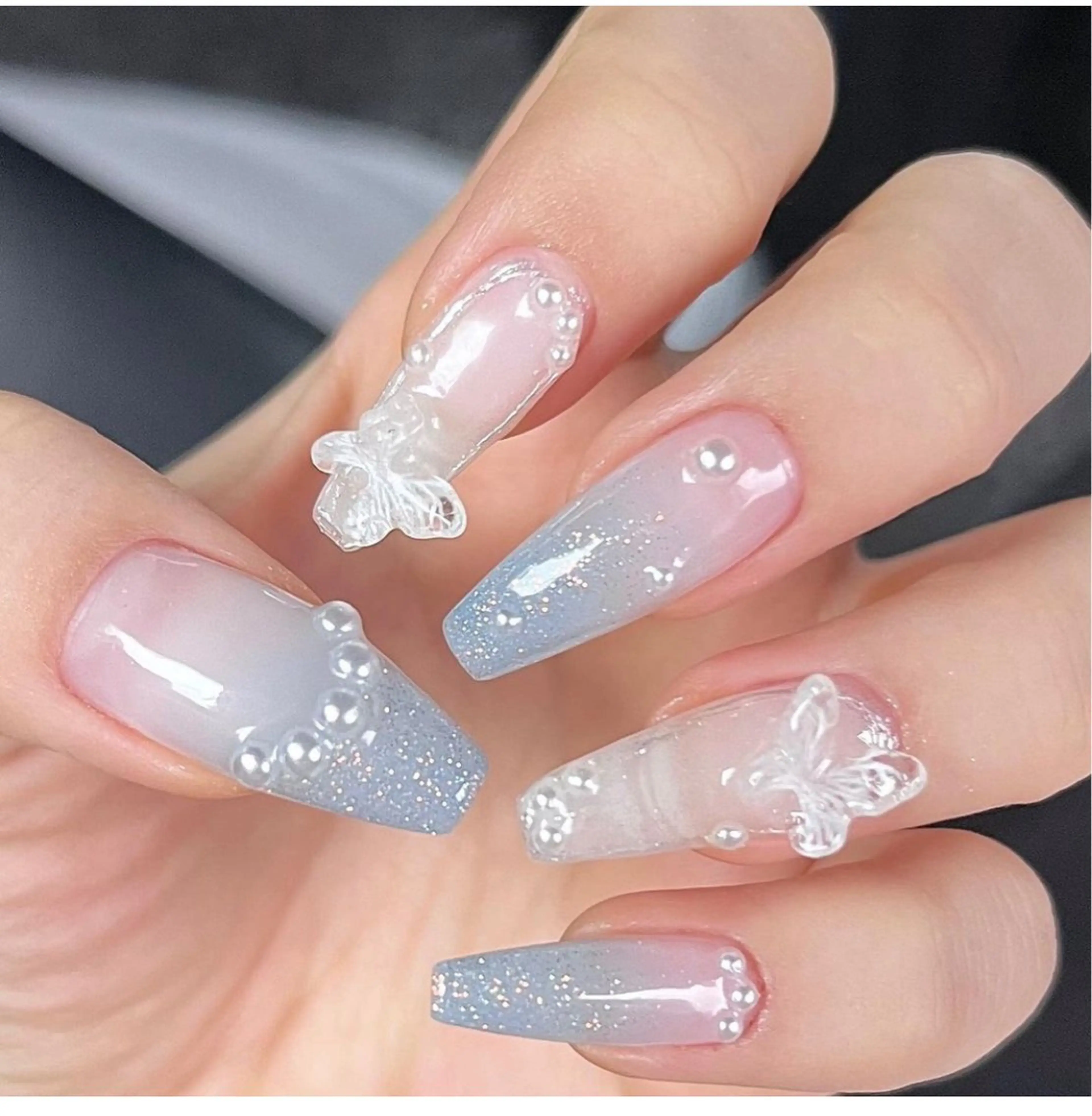 【2,3回目】リピーター様持ち込みデザイン120分以内/ワンホンネイル\韓国ネイルデザイン/の写真