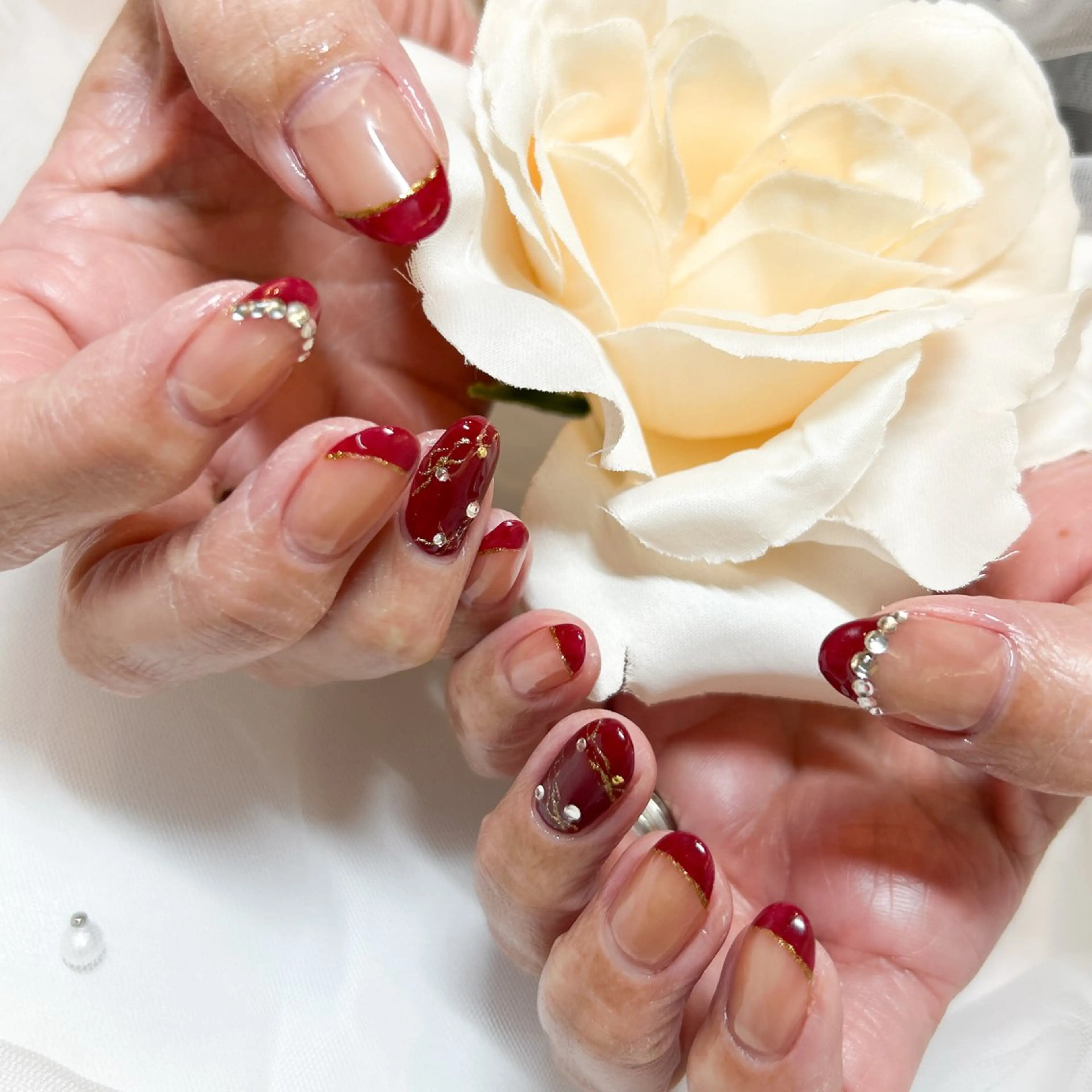 ネイル ハンドネイル 頑張る女性の味方✴︎ M.i　nail ♡のネイルデザイン