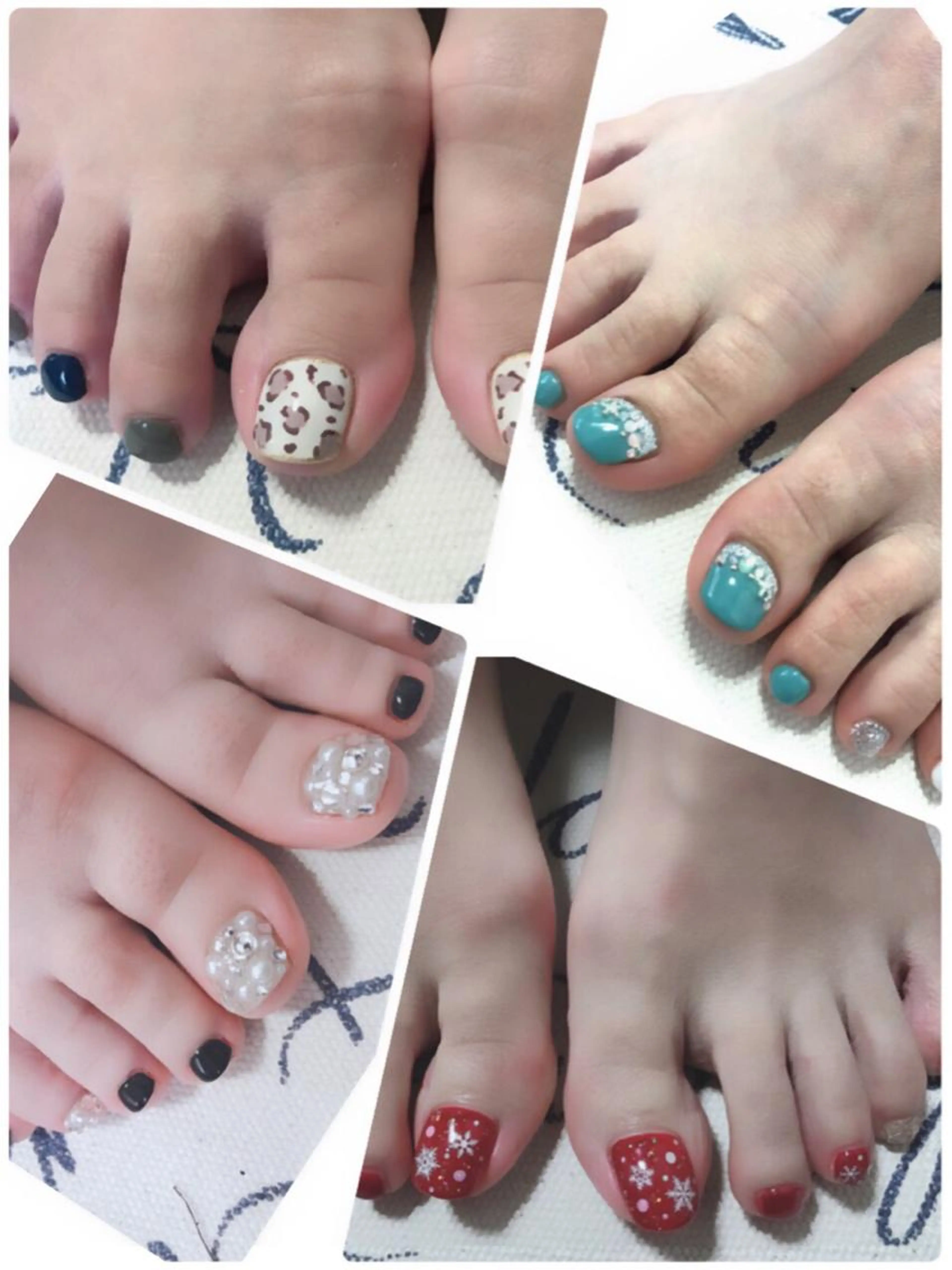 ✨すぐ予約不可フットジェルネイル✨のせ放題👣予約リクエストからお問い合わせ下さい❤️の写真