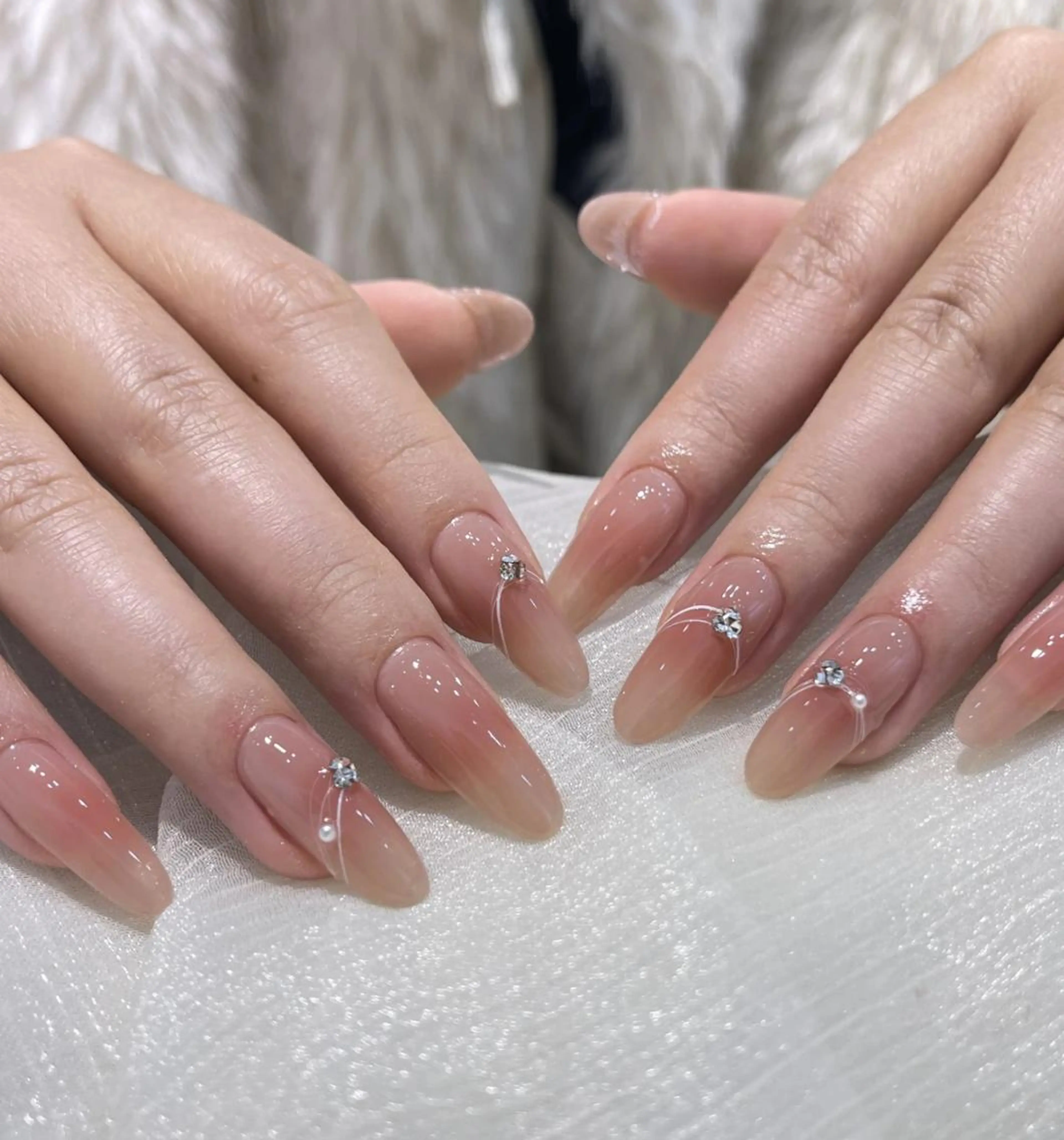 ネイル ハンドネイル ハンドケア 🍑 momo_nailのネイルデザイン