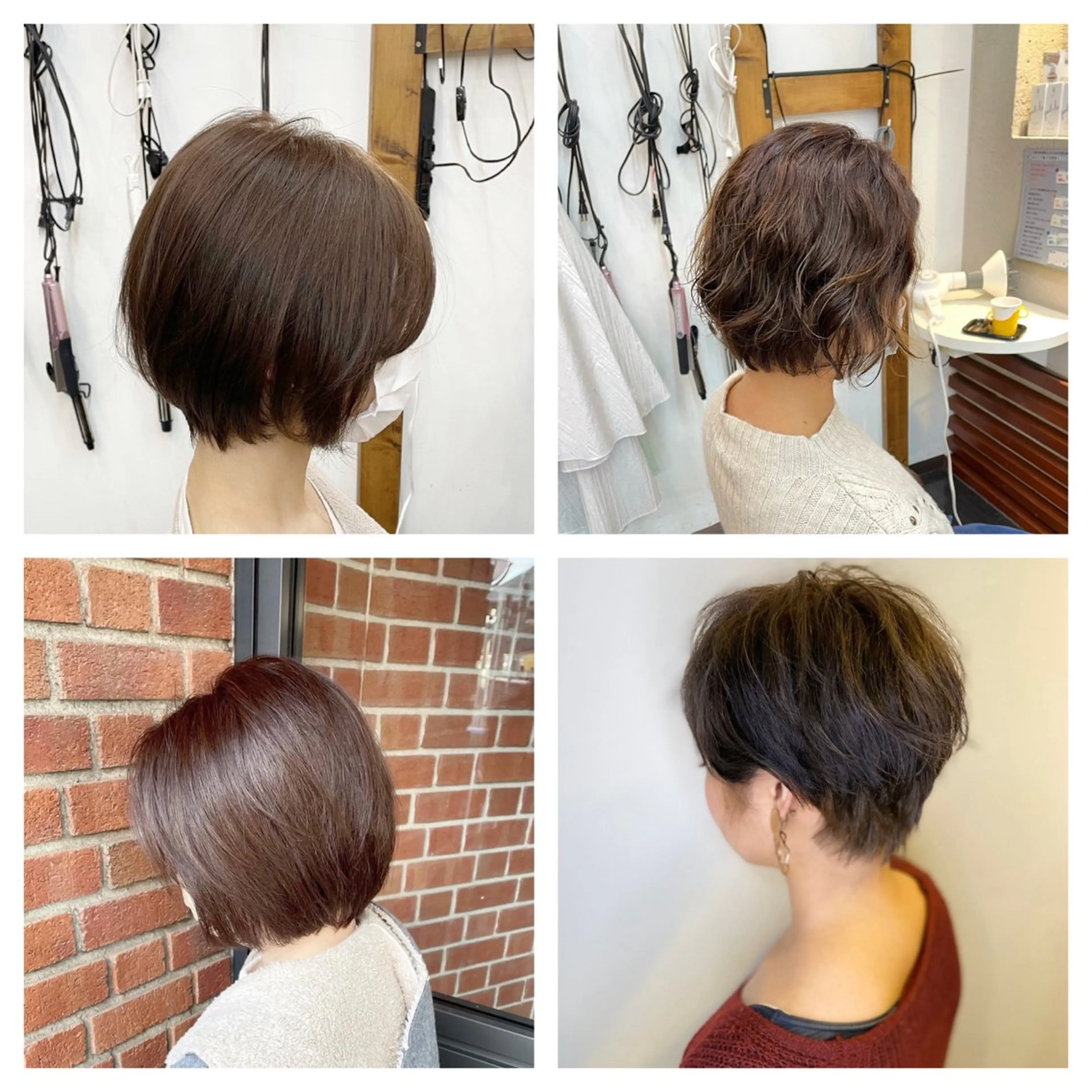 ショート eat所属・市妙 瑠基のヘアスタイル