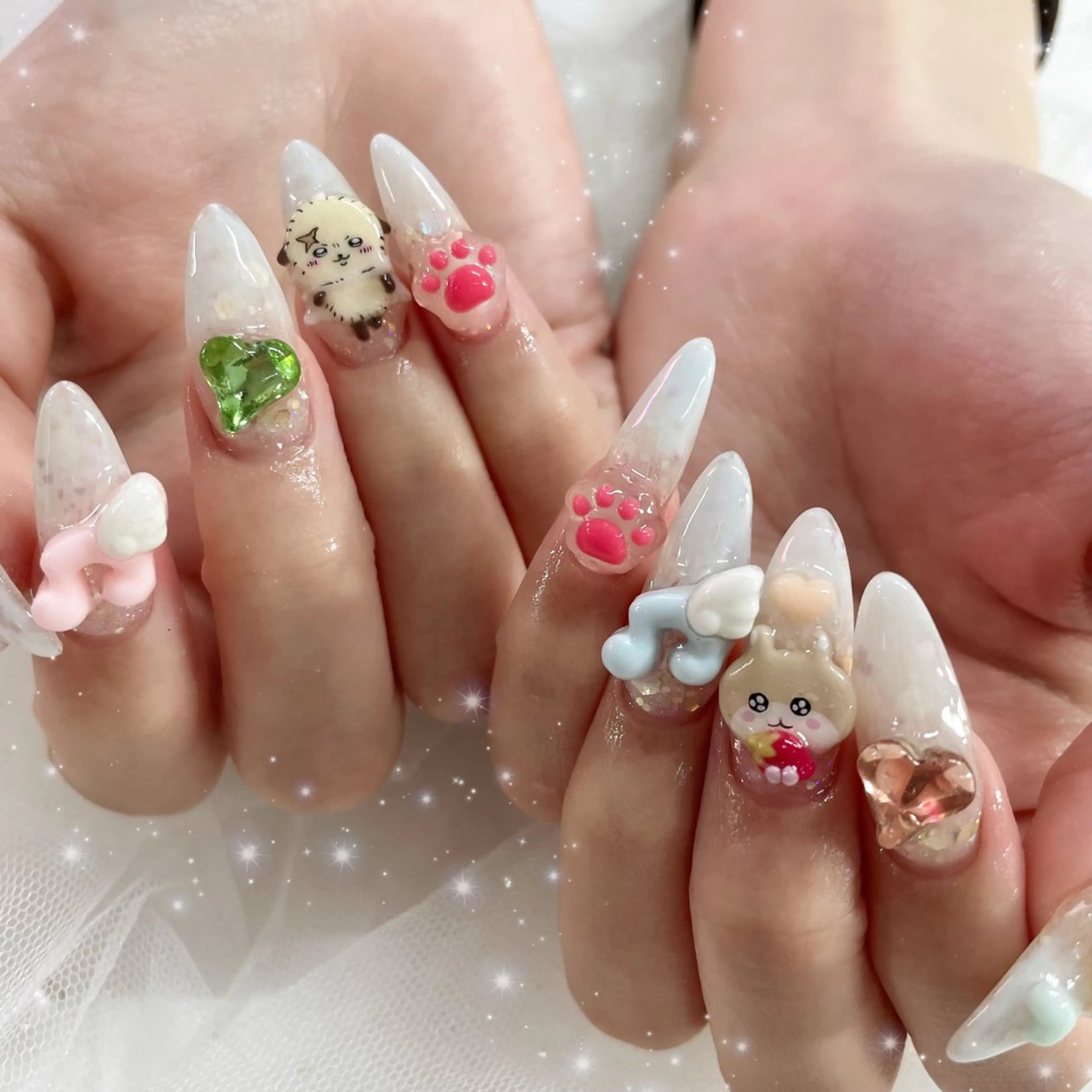 ネイル ハンドネイル WOLTOKYO池袋 💕maiのネイルデザイン