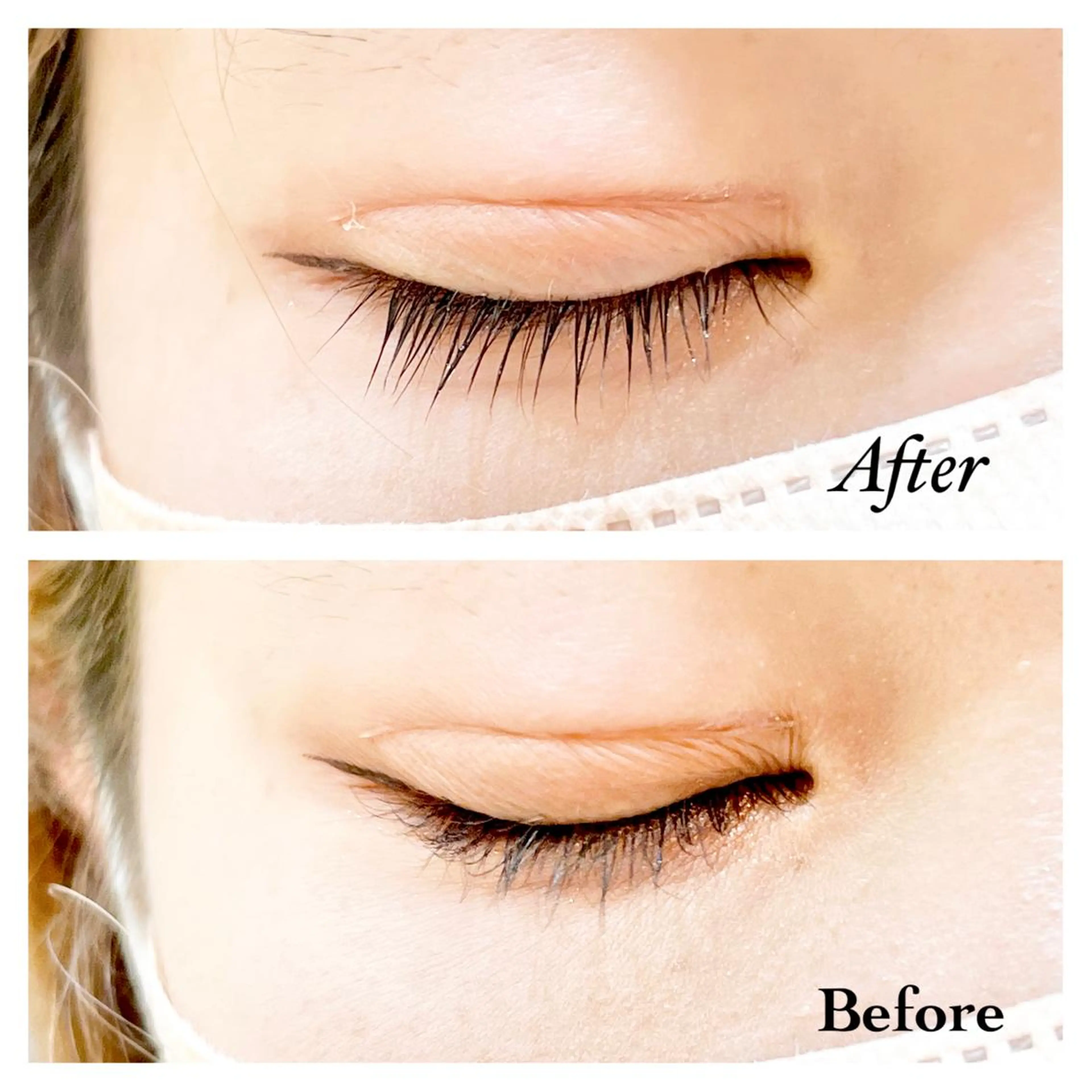 🌟【まつげパーマ落とし/戻し】パーマを辞めたい方/パーマのかかりが強かった方/当日エクステ装着可能⚫︎10分前来店必須の写真