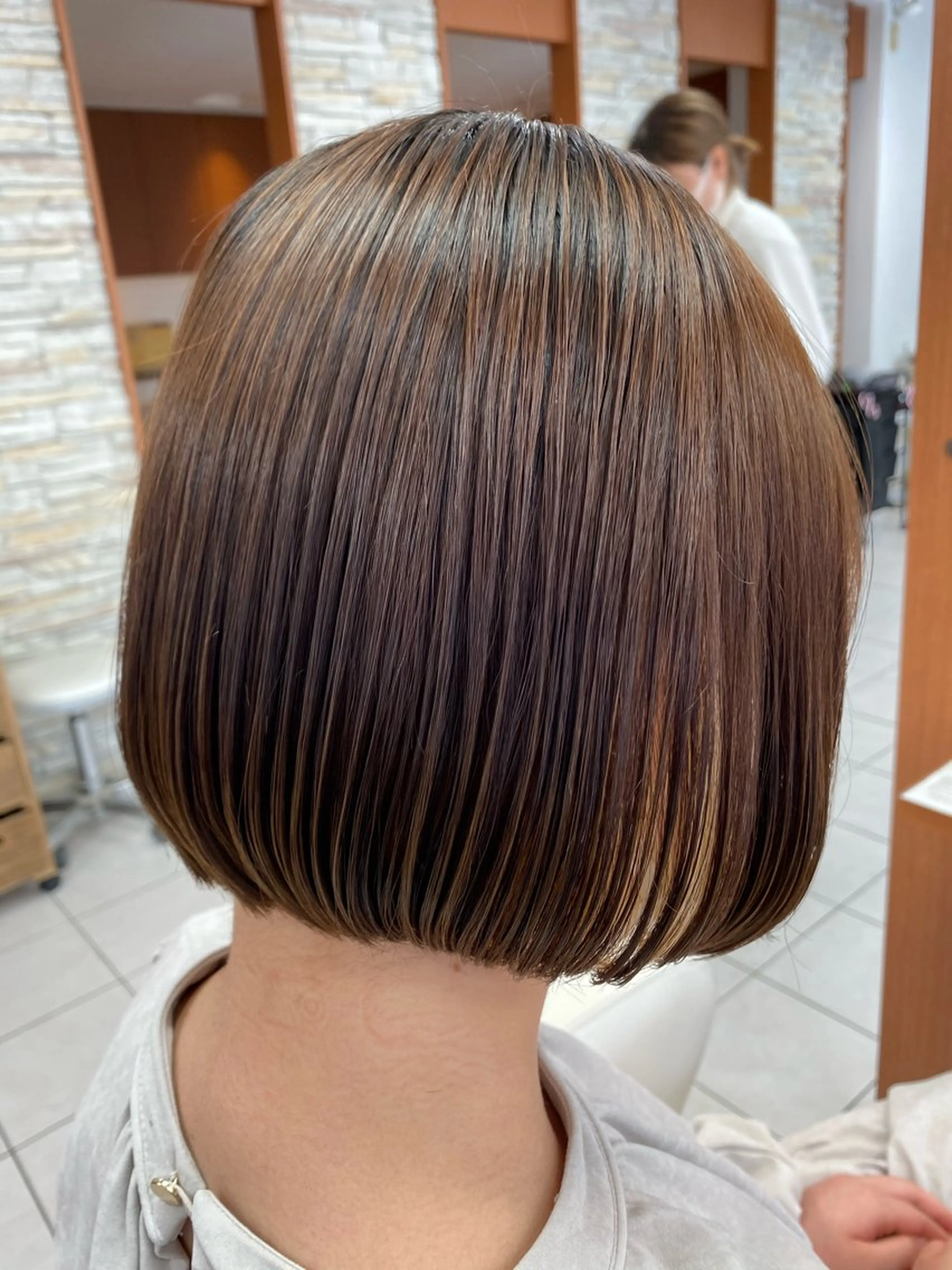 ショート カラー 💎久米川 東村山 BASSAサトウ💎のヘアスタイル