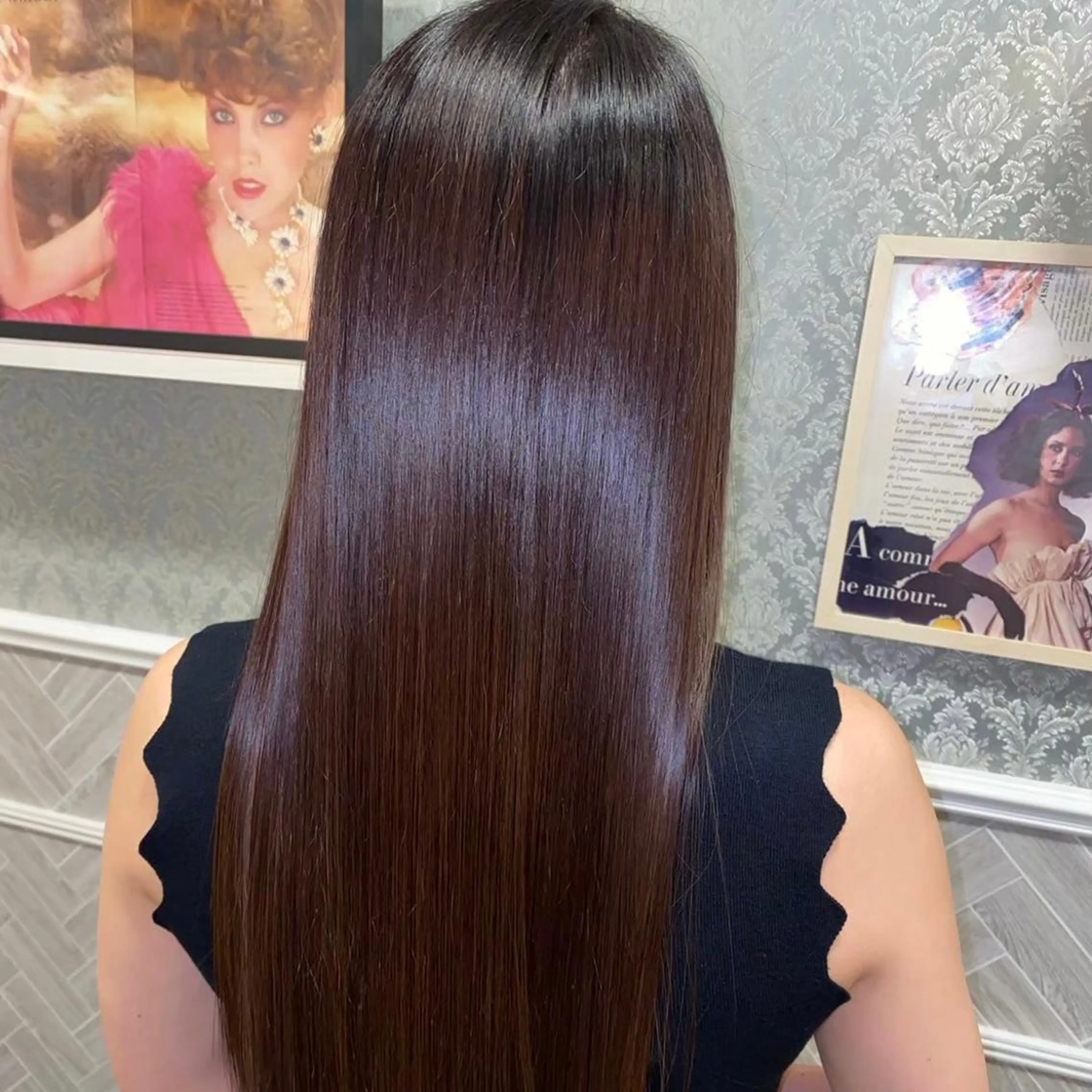 【表面のパヤ毛改善❤️‍🔥】美髪✨縮毛矯正💎+スチーム内部補修1stepトリートメント🌈の写真