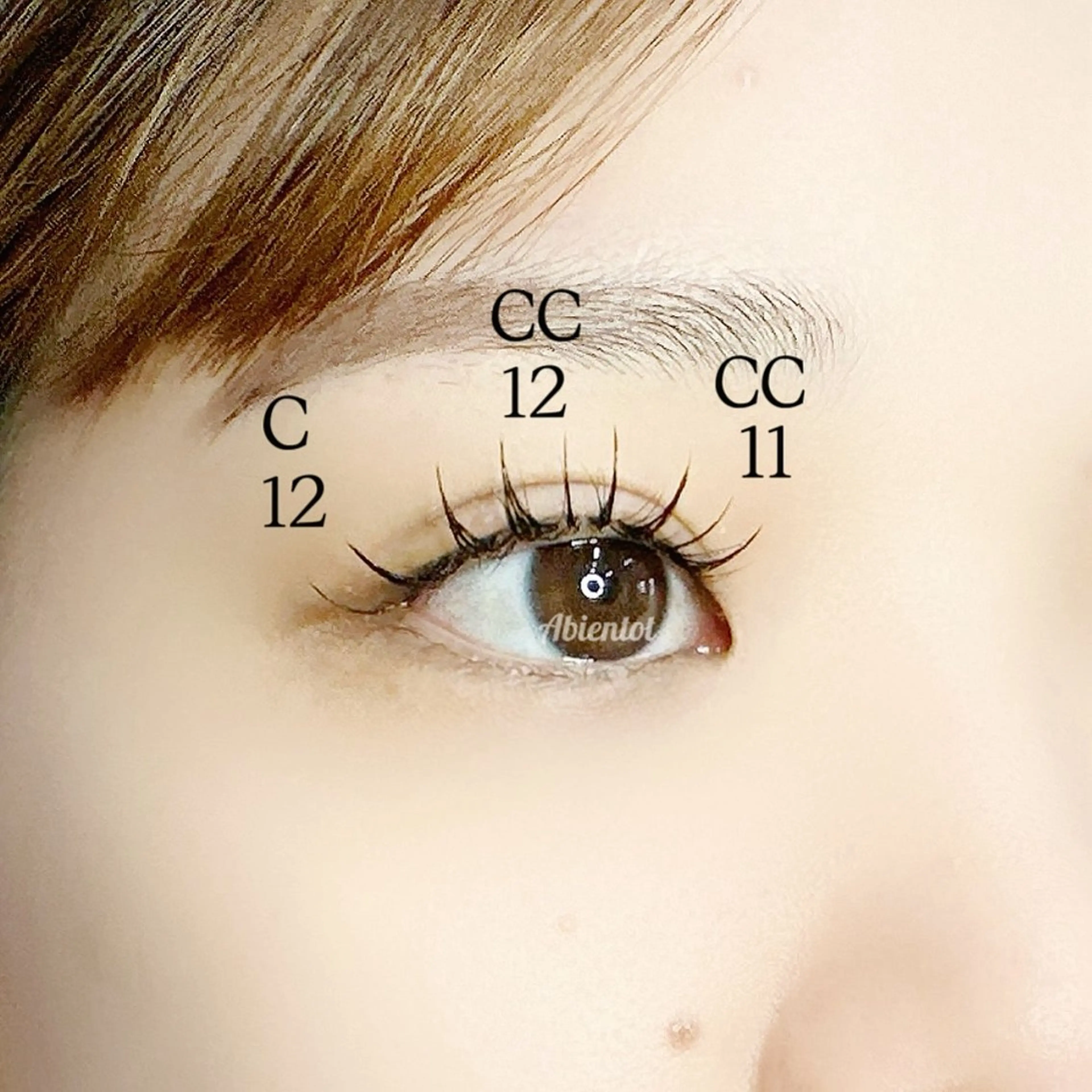 マツエク・マツパ Abientot Kannaのマツエク・マツパデザイン