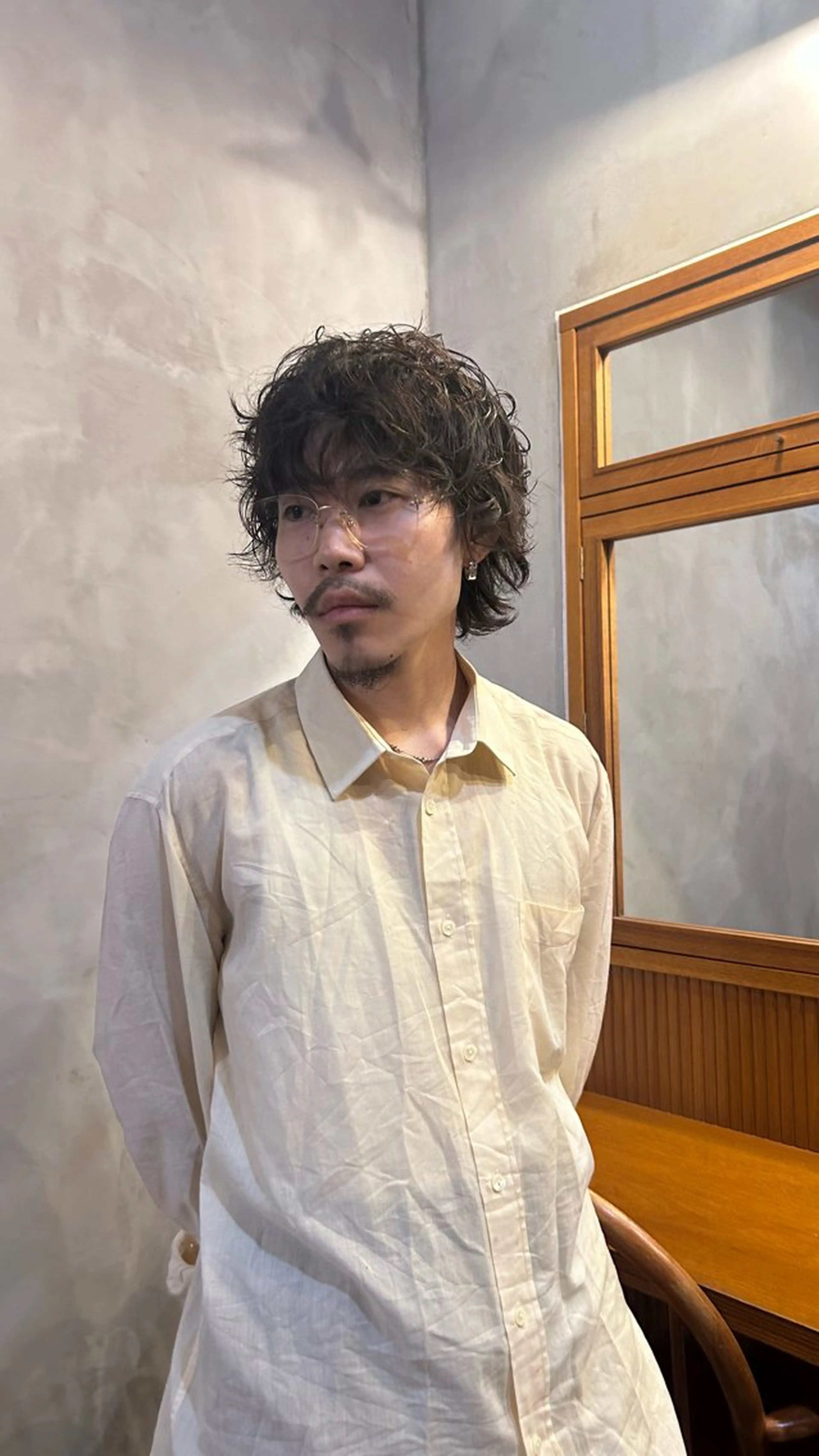 パーマ メンズ マッシュ メンズパーマ ニュアンスパーマ カット パーマ トリートメント 🌿ボブ パーマ高橋啓太🌿のヘアスタイル