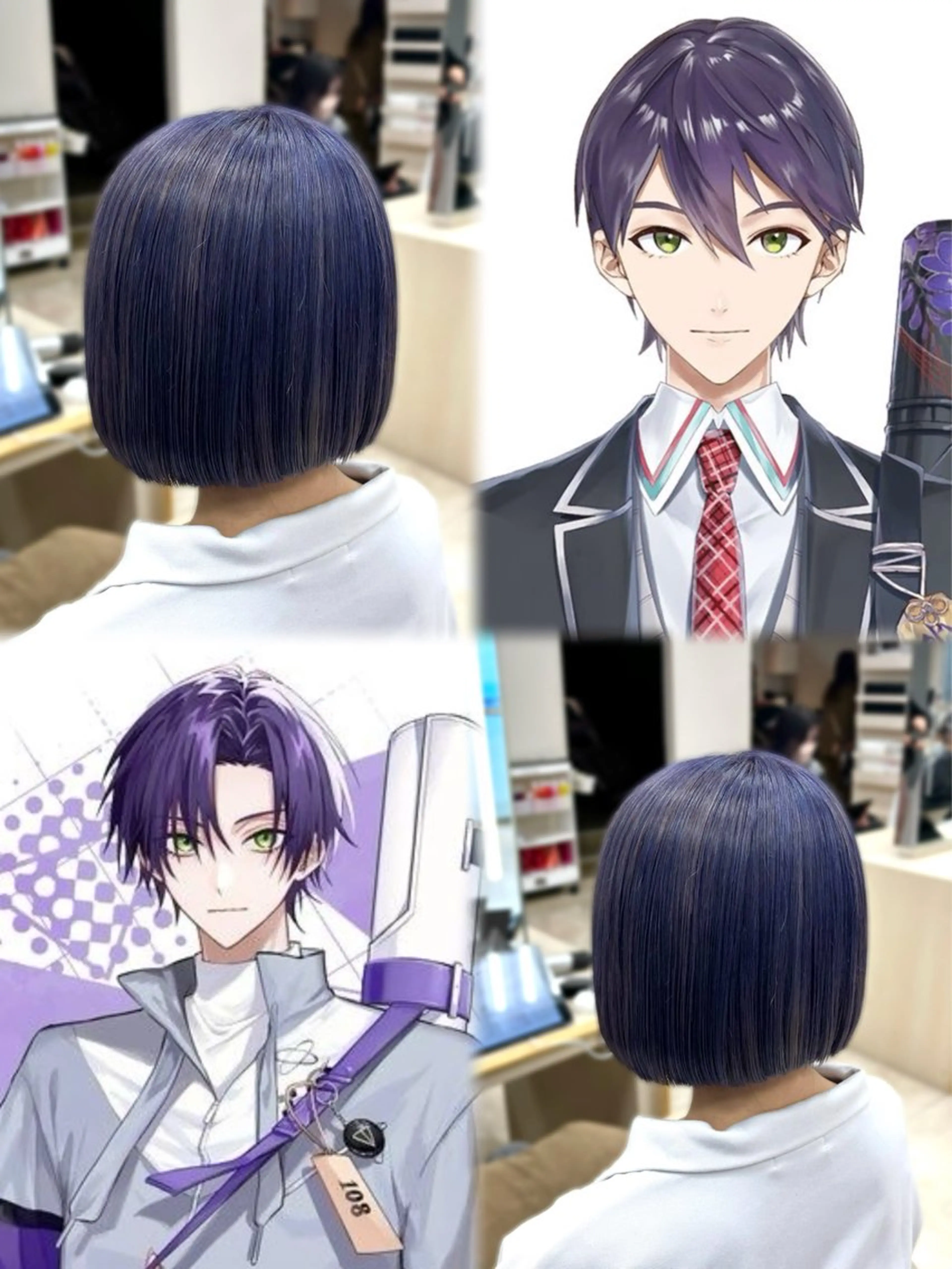 ショート カラー カット ヘアカラー 推し活/韓国/ブリー チカラーminamiのヘアスタイル