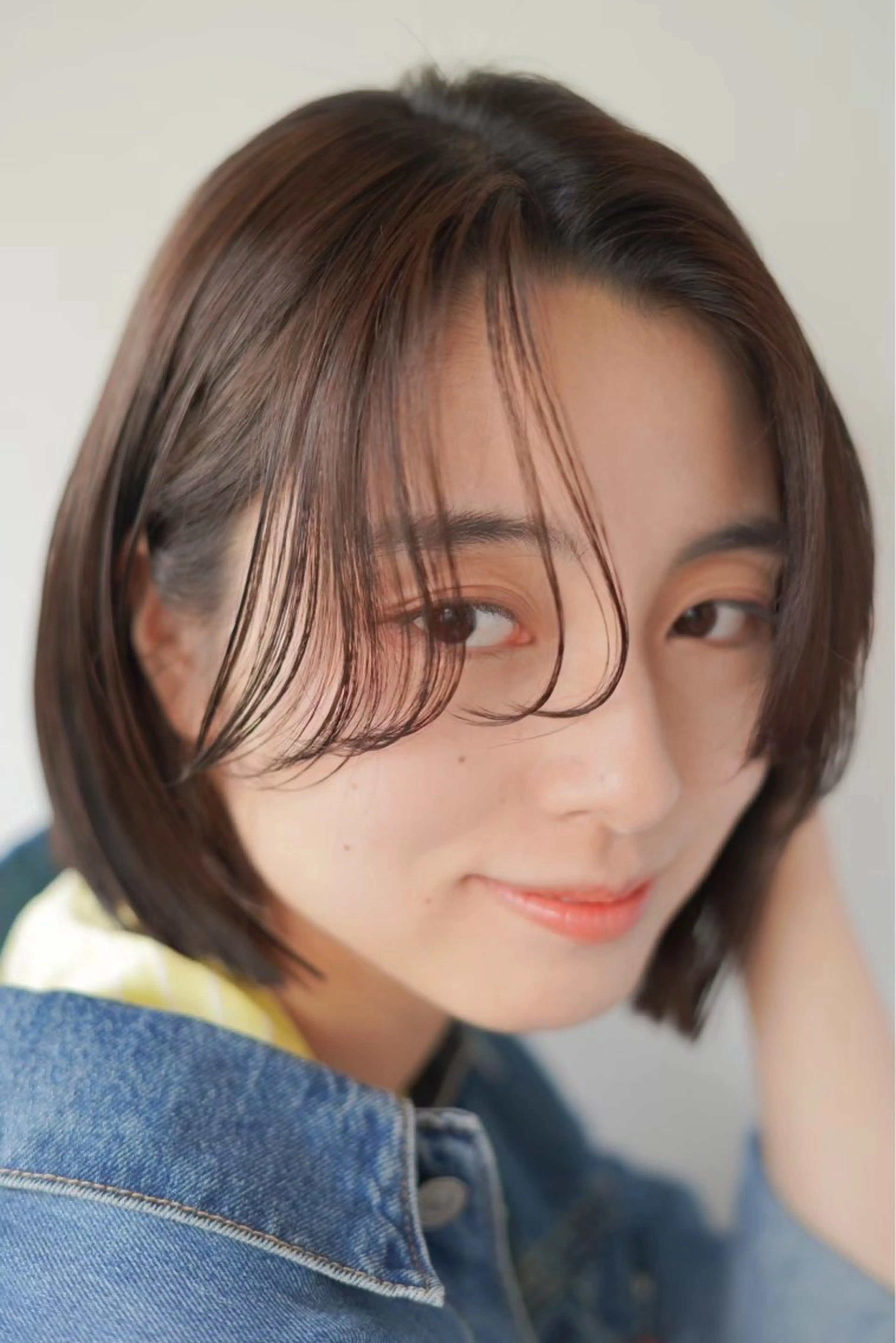 ショート 骨格/顔タイプ/ パーソナルカラー菅原のヘアスタイル