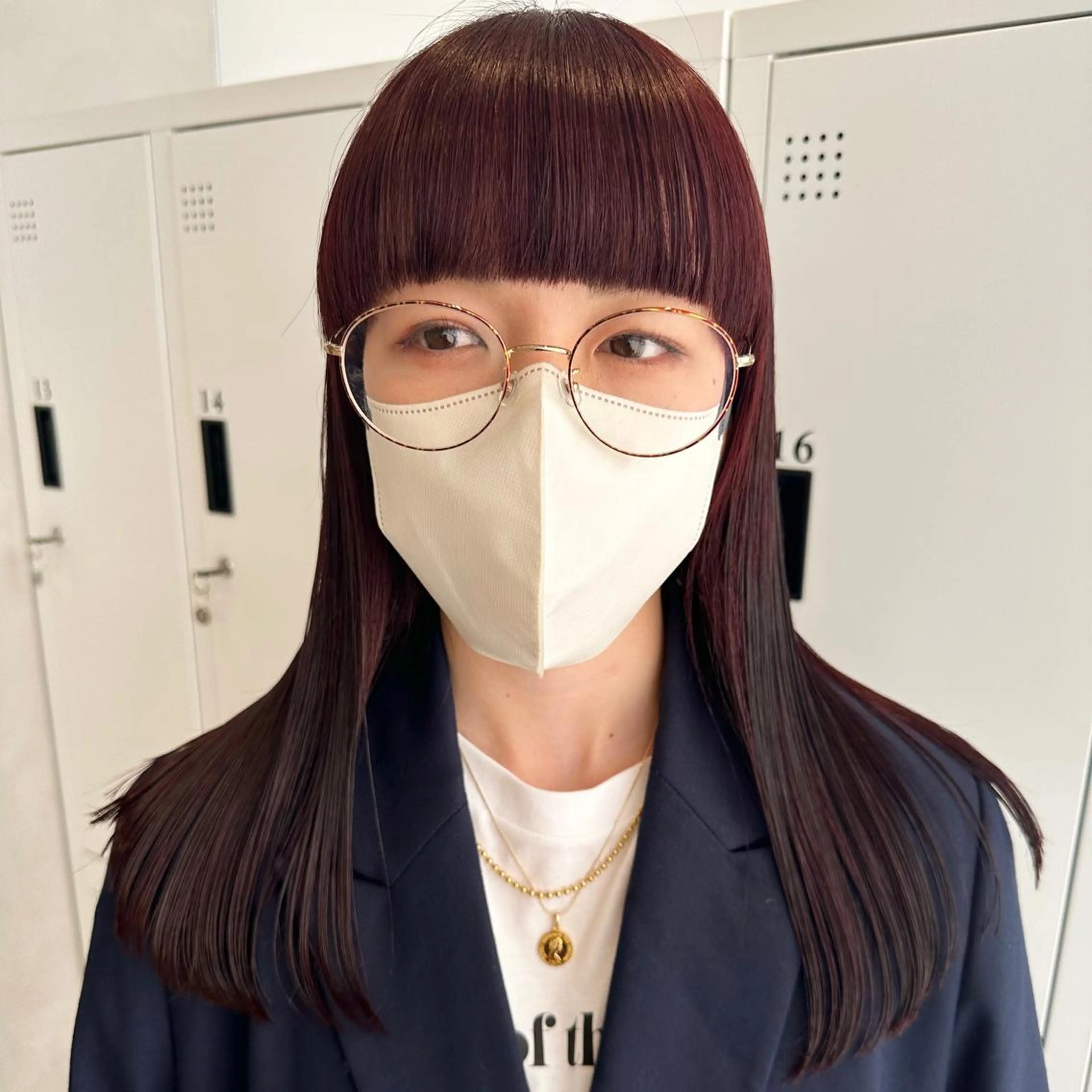 セミロング カラー カット ヘアカラー トリートメント デザインカラー/パー マ🦖外岡咲希🦖のヘアスタイル