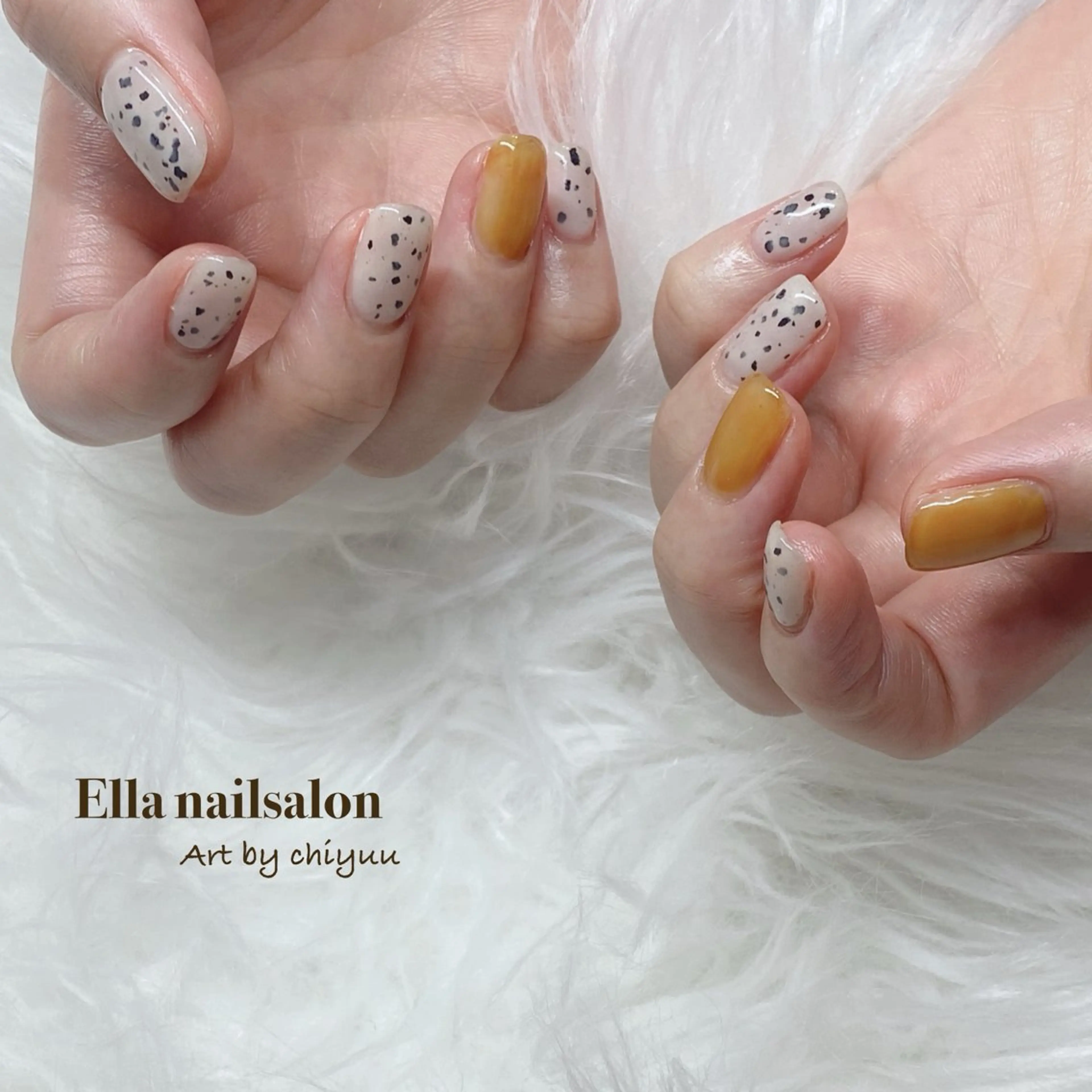 ネイル ハンドネイル フットネイル Ella nailsalon所属・Ella nail ちゆうのネイルデザイン
