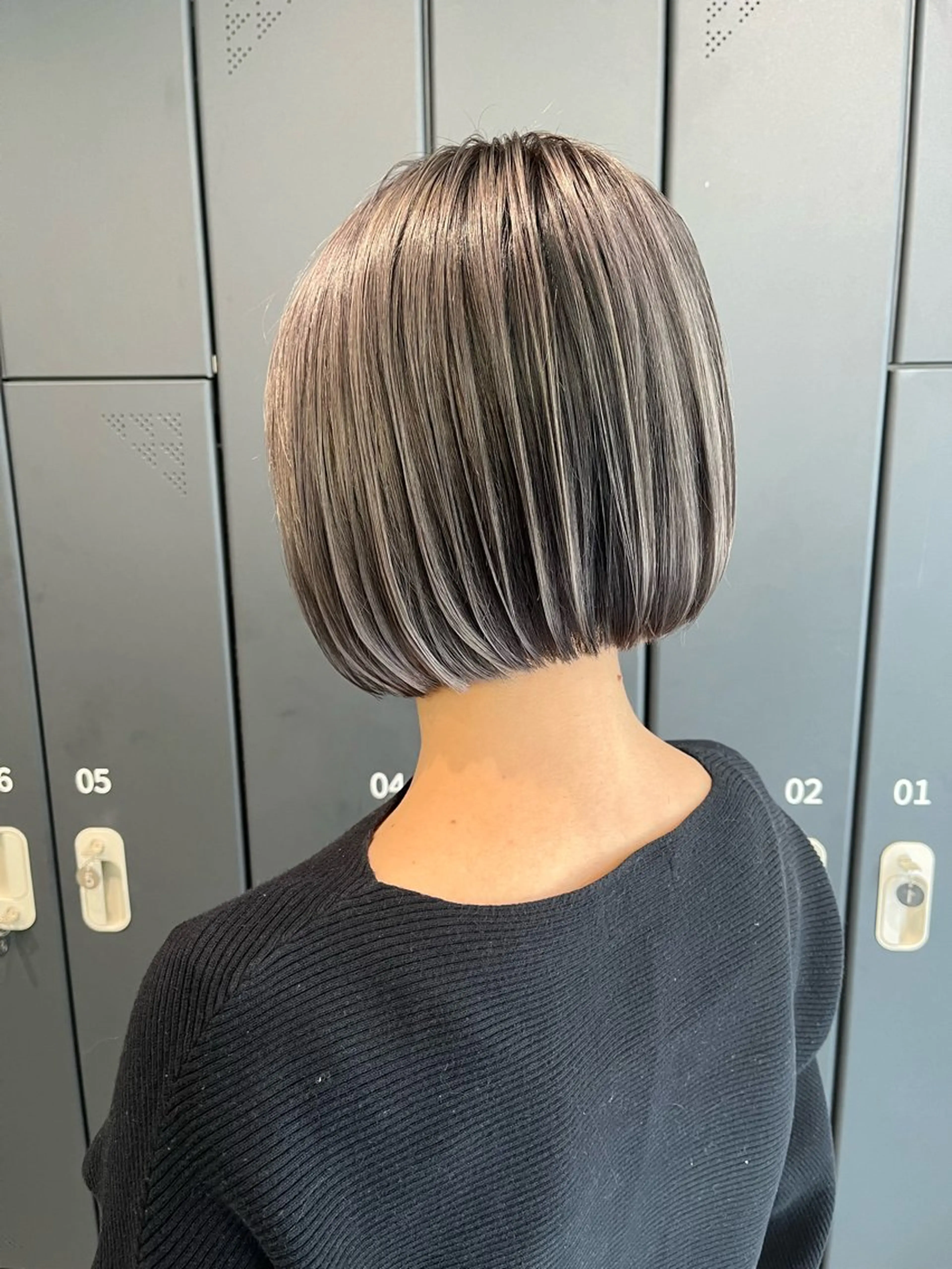 ショート カラー ボブ カット ヘアカラー トリートメント ハイライト/ショート /ボブ/RYOHEIのヘアスタイル