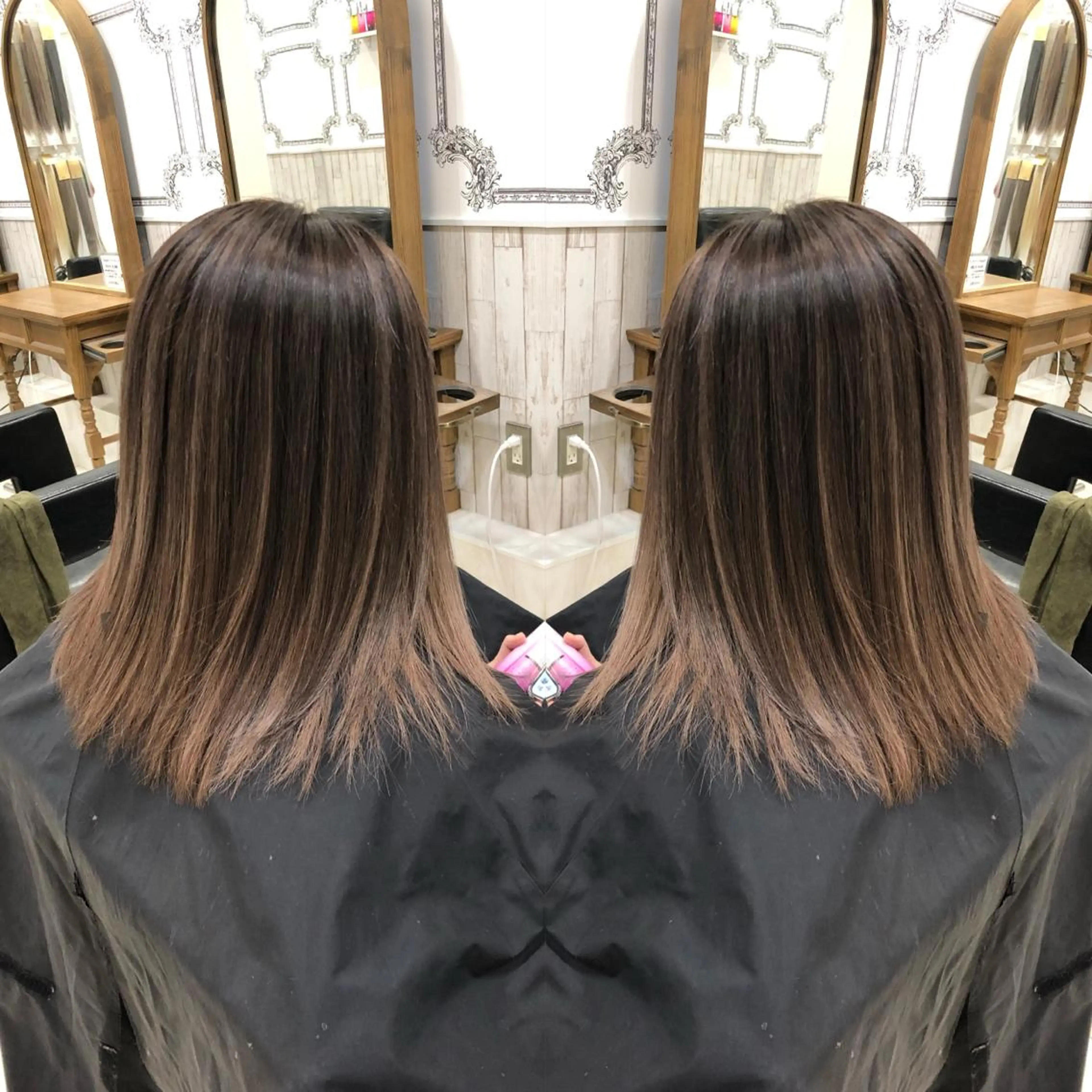 ミディアム 得能 雅人のヘアスタイル