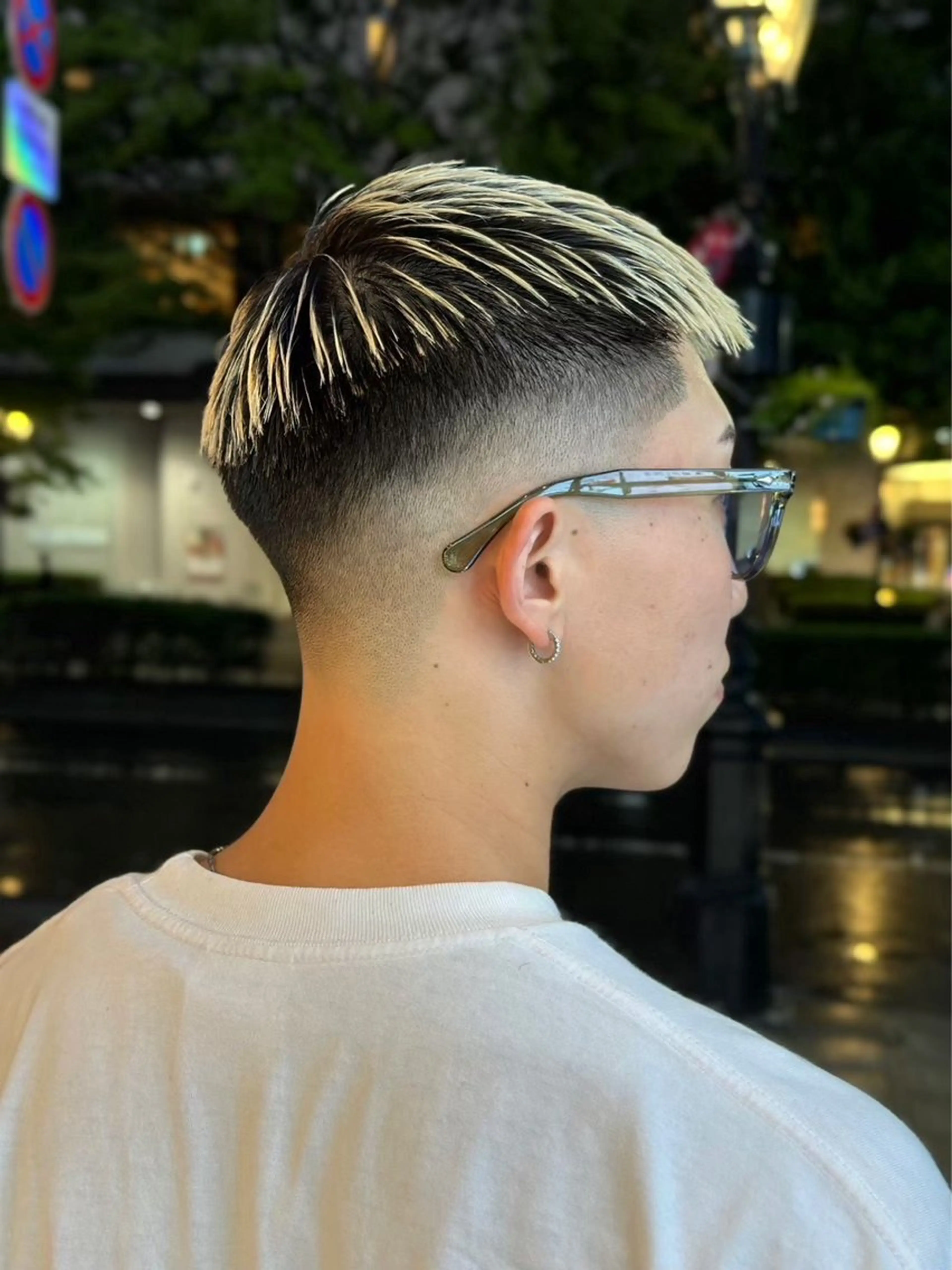 ミディアム ヒロ銀座barber shop 難波所属・つつみうち ふわりのヘアスタイル