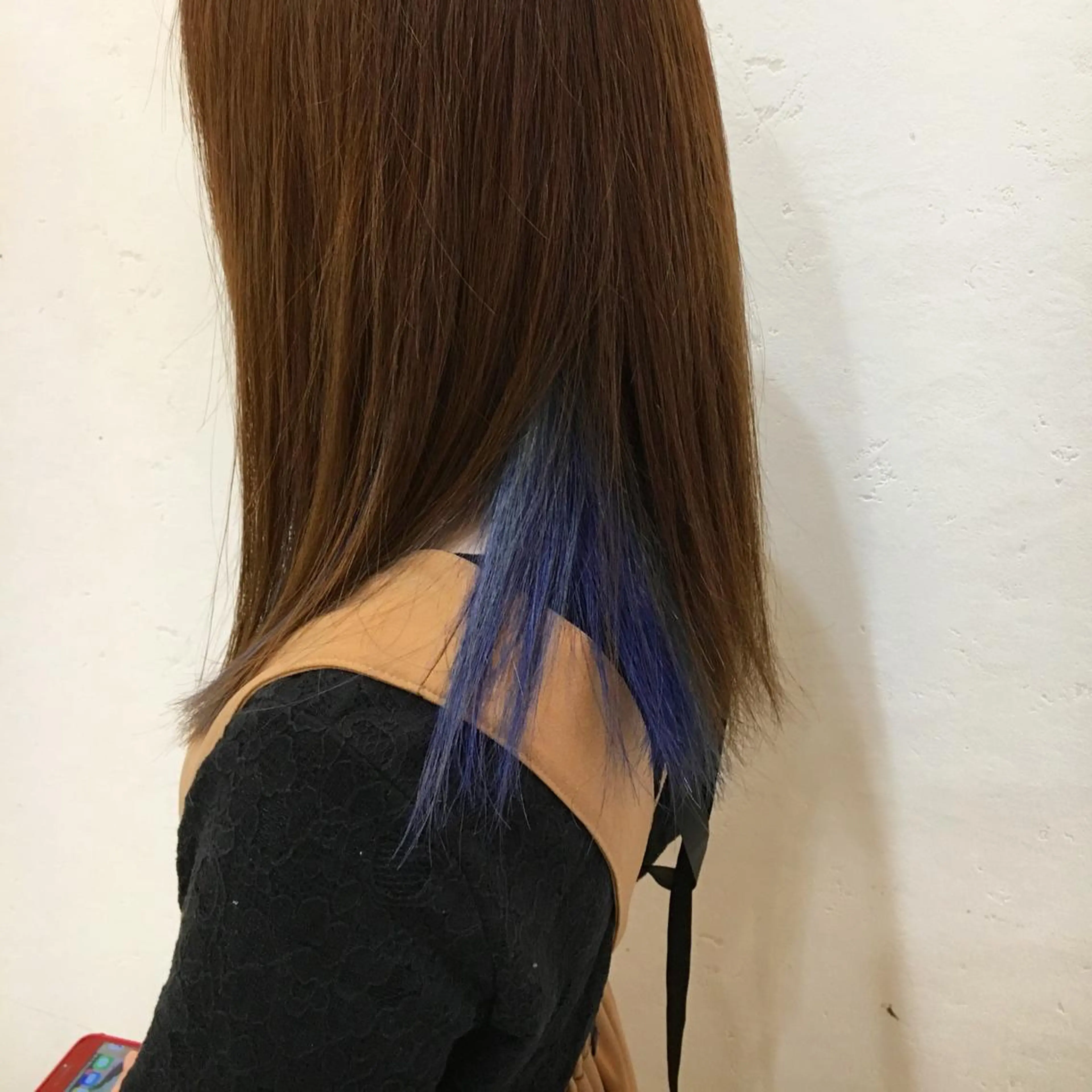 カラー ブルーカラー ササキ トモシのヘアスタイル