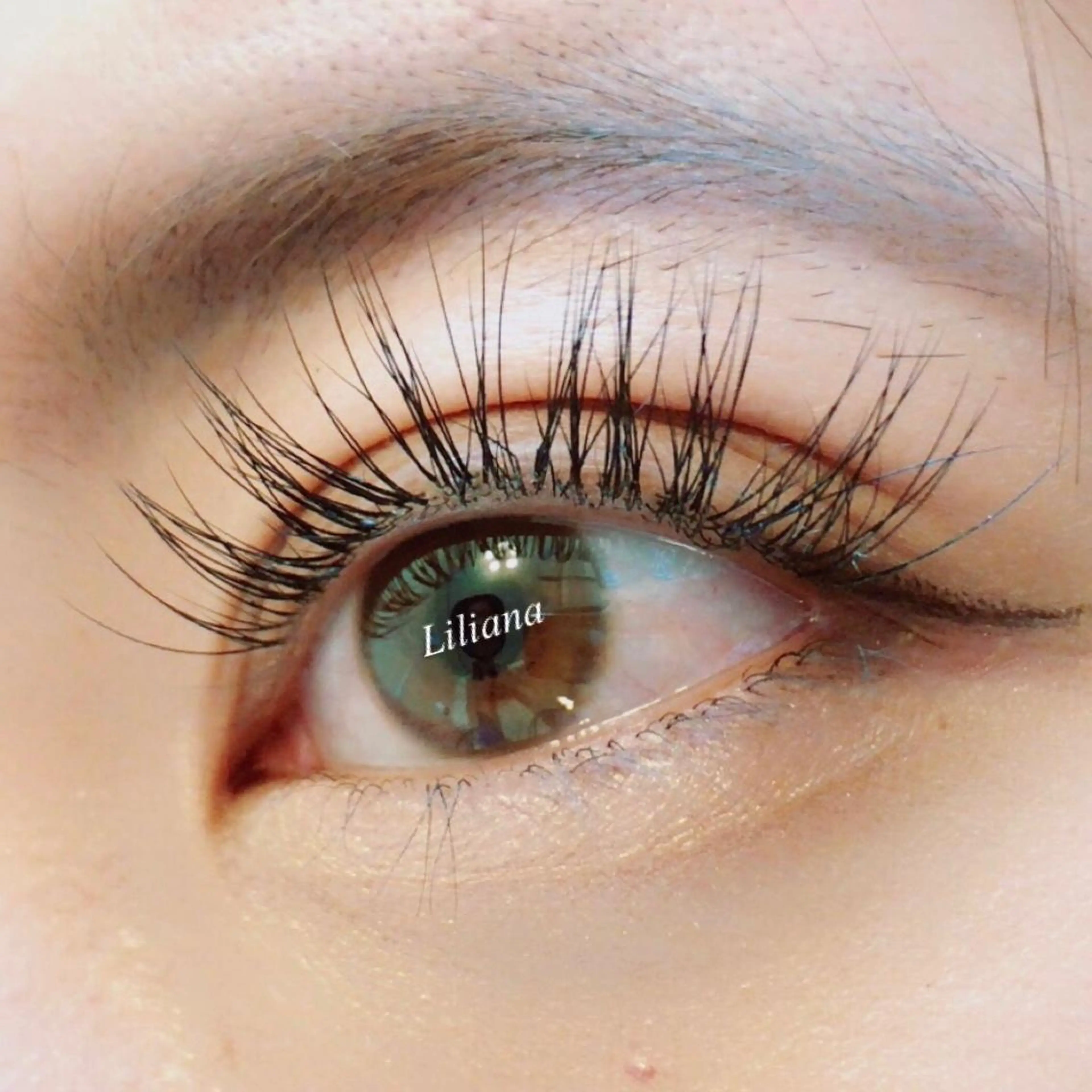 ❇️アップワード✖️シングルラッシュ❇️自まつ毛もカールさせて密着率UPで自まつ毛が伸びたみたい！160本※要問い合わせの写真