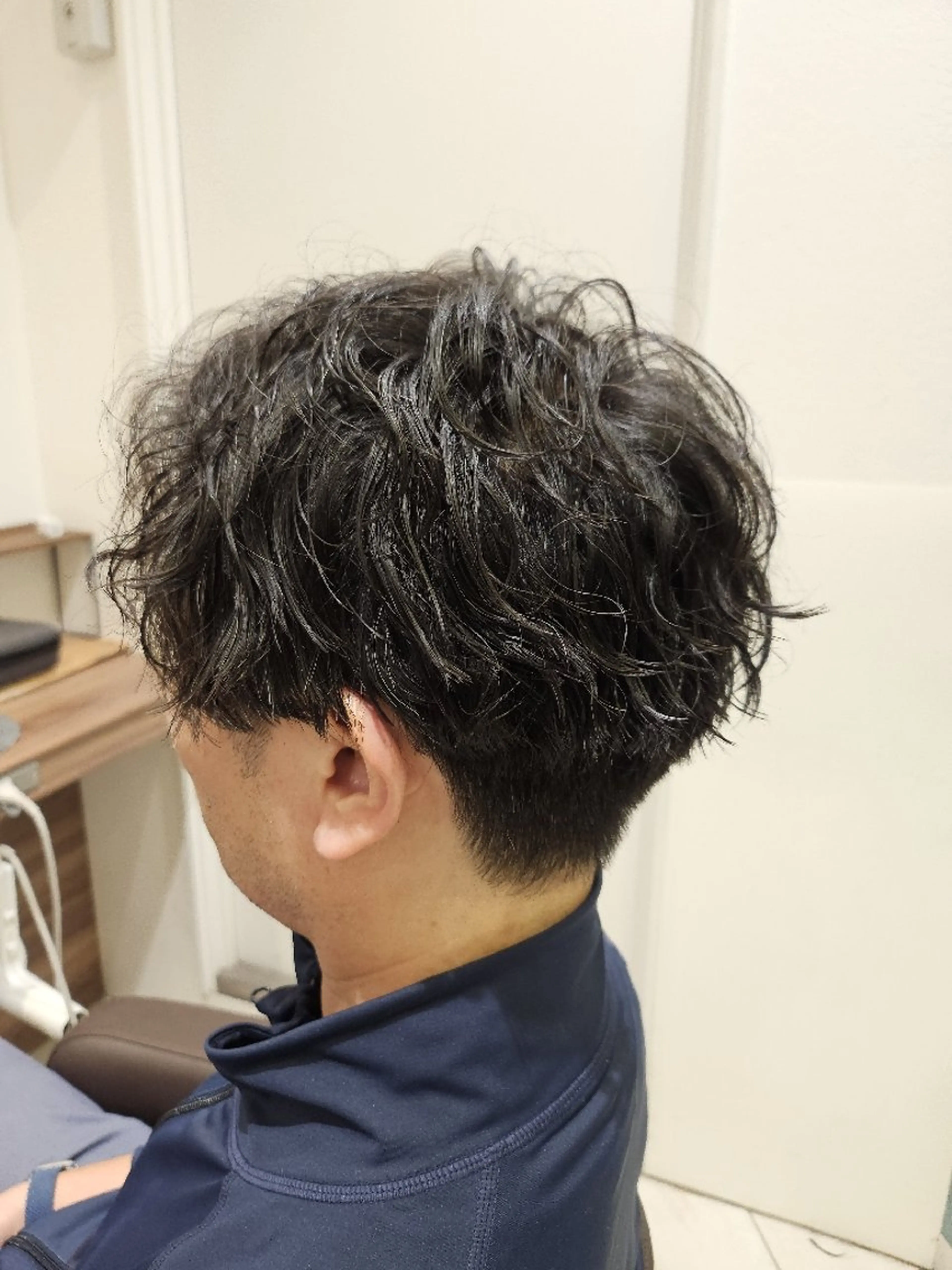 メンズ パーマ カット パーマ トリートメント パーマ/縮毛矯正/ 韓国ヘア/副店長和田のヘアスタイル
