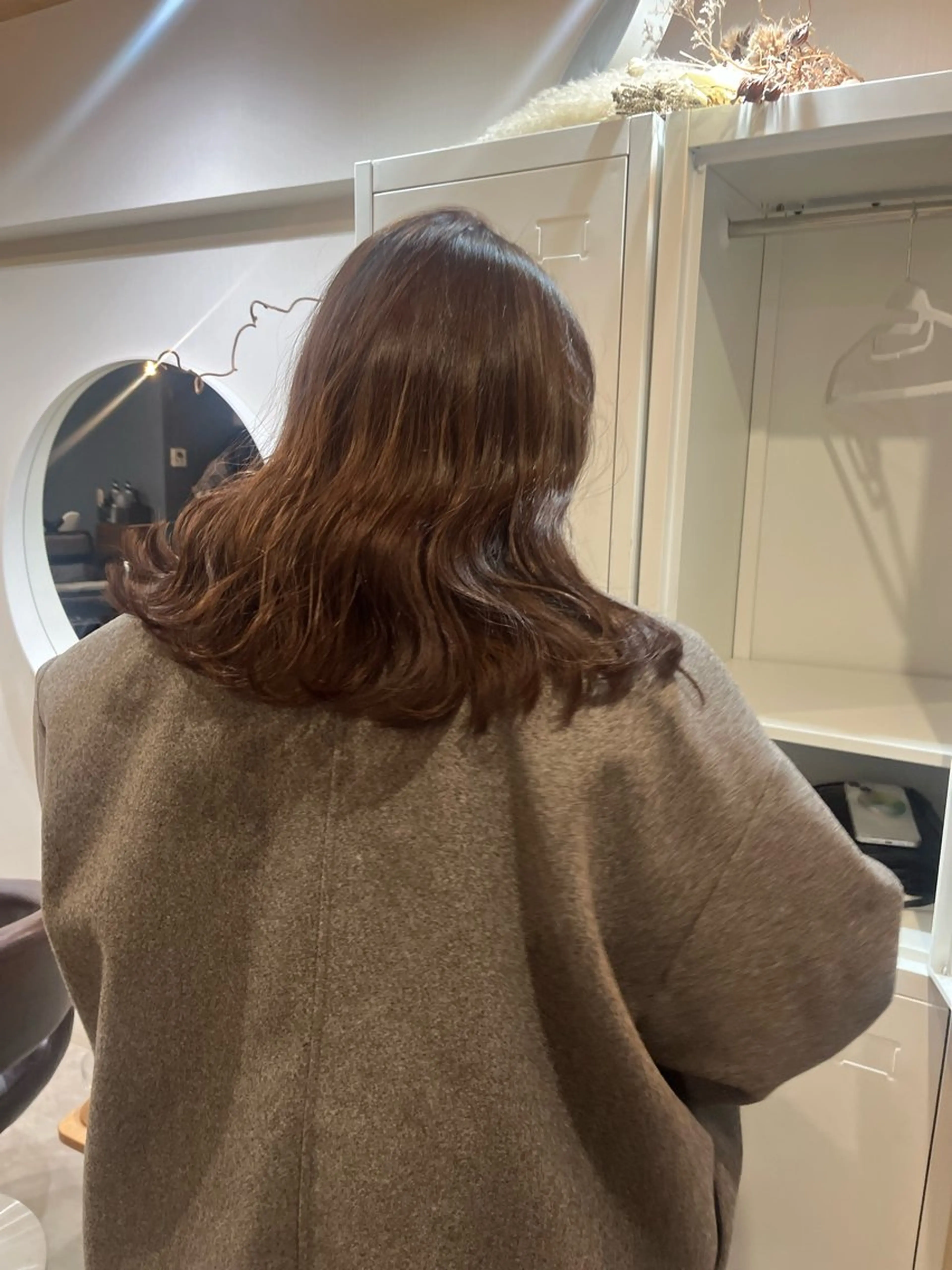 🌟再来クーポン人気No.3🌟カット+カラー+髪質改善ヤクジョトリートメント【超音波アイロン付♪】の写真