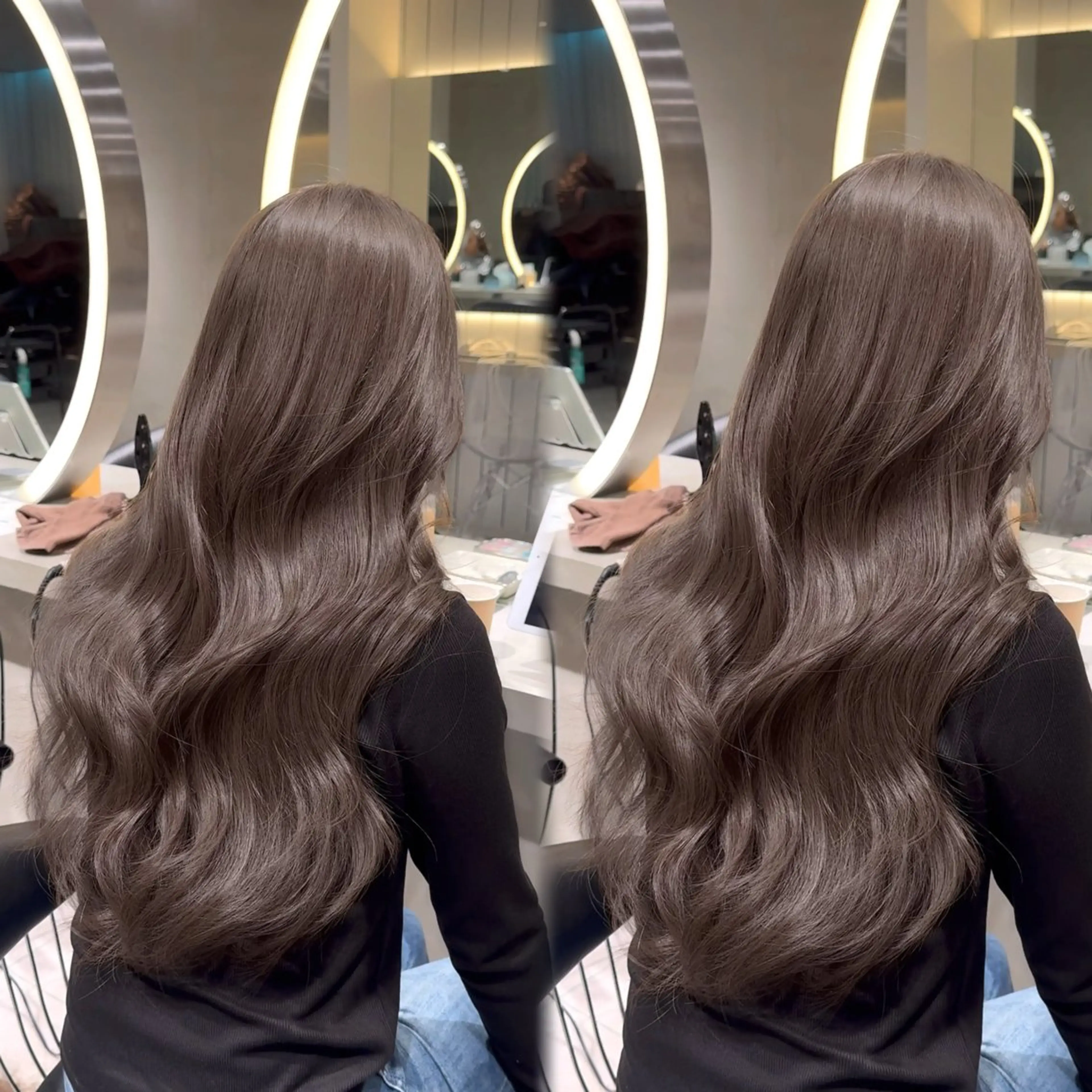 ブリーチなしダブルカラー➕トリートメントの写真